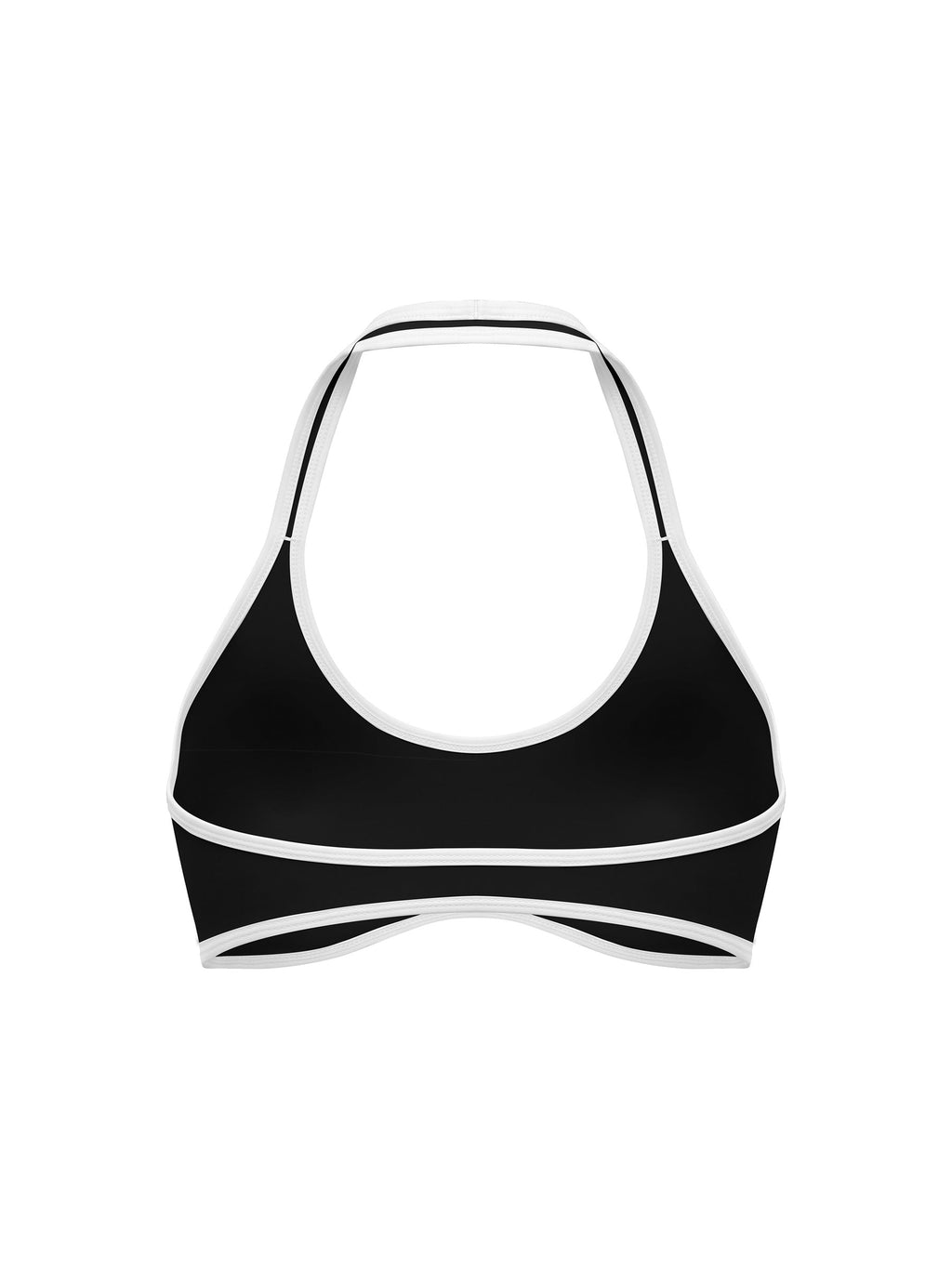 Women's Halter Color Block Yoga Sports Bra