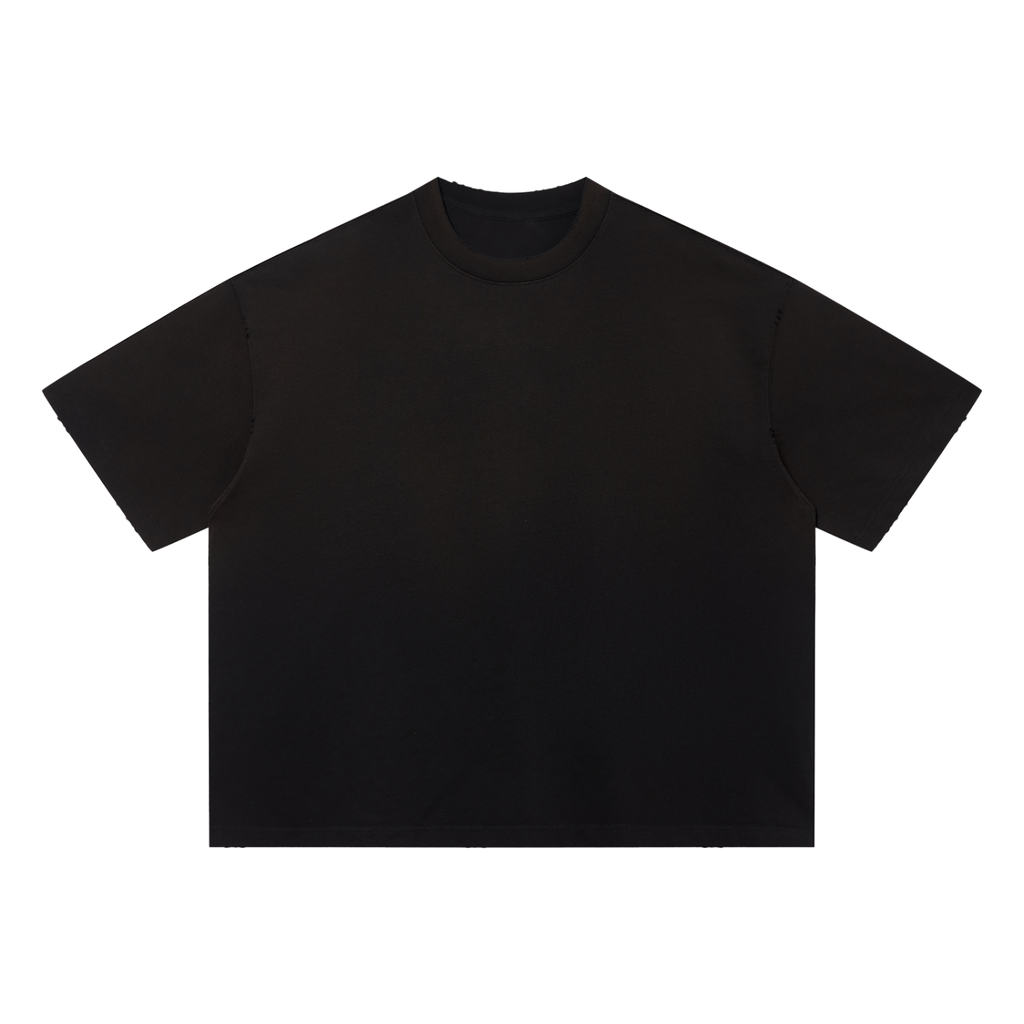 Unisex Sun Fade Distressed Boxy T-Shirt