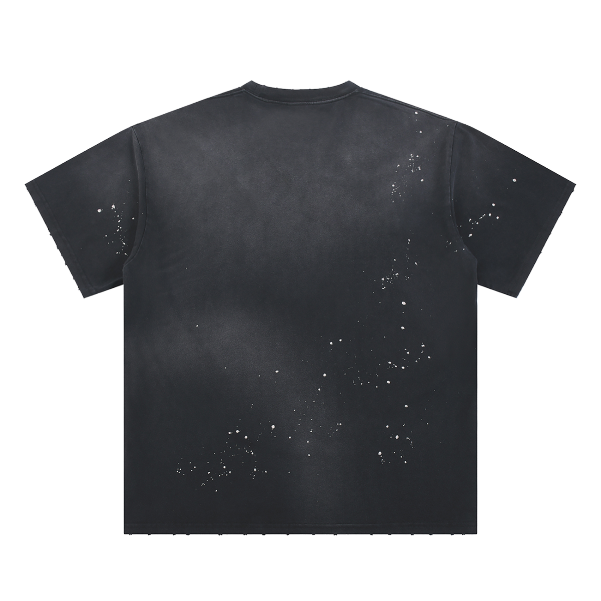 Hand-Frayed Sunfade Paint Splatter T-Shirt gallery view
