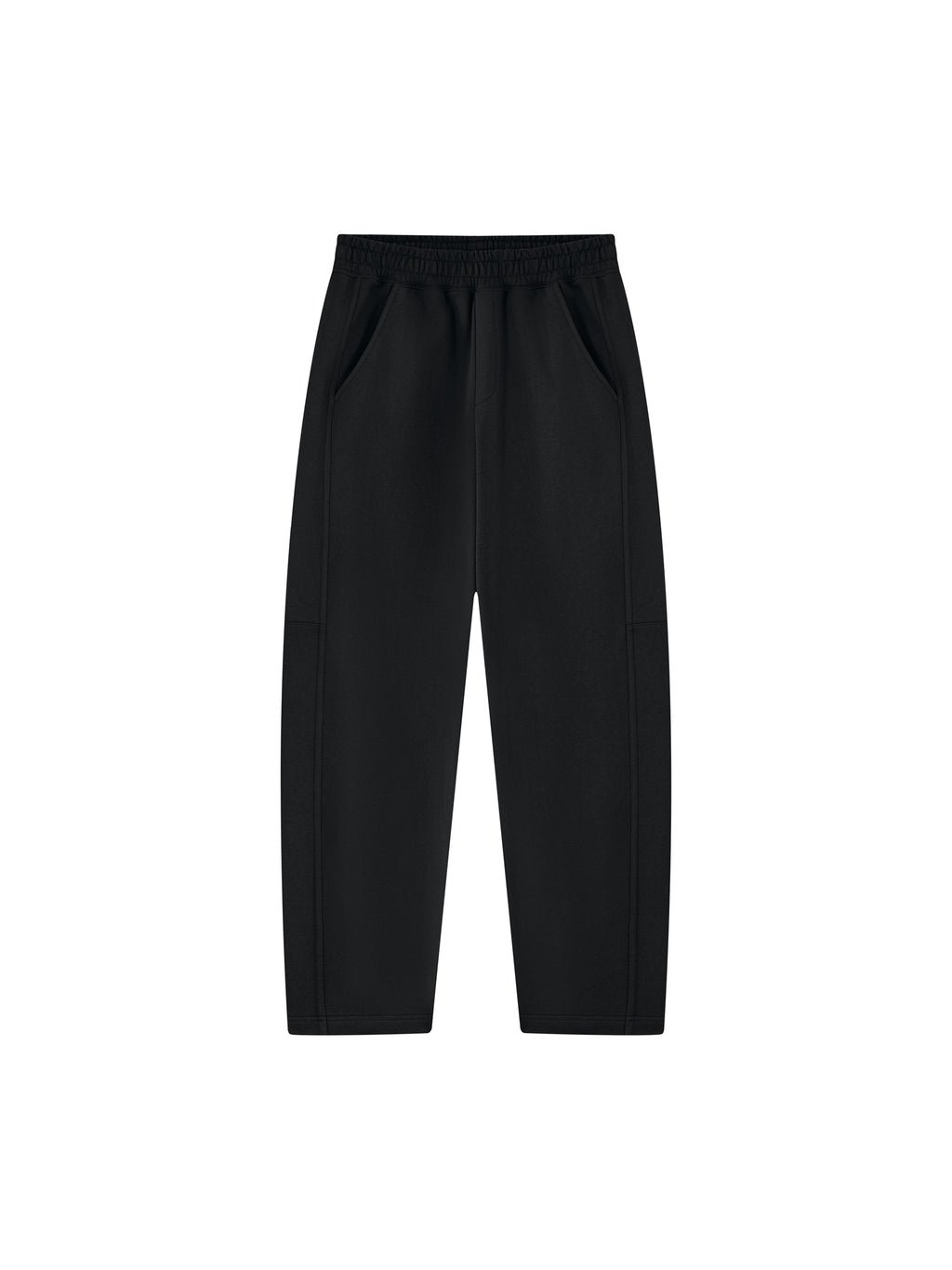 Unisex Tapered Straight Hem Sweatpants