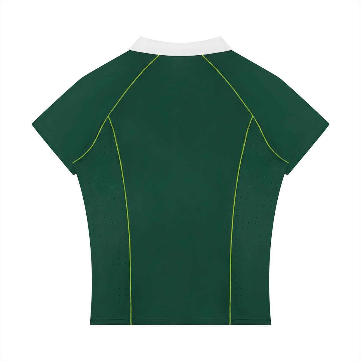Women’s Slim Fit Quarter-Zip Polo Shirt