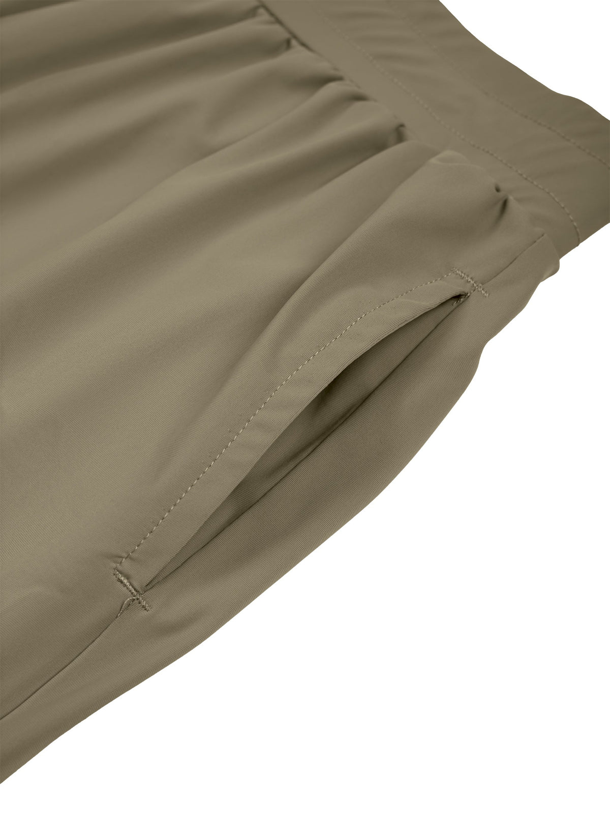 Men's Straight Leg Elastic Waist Pants