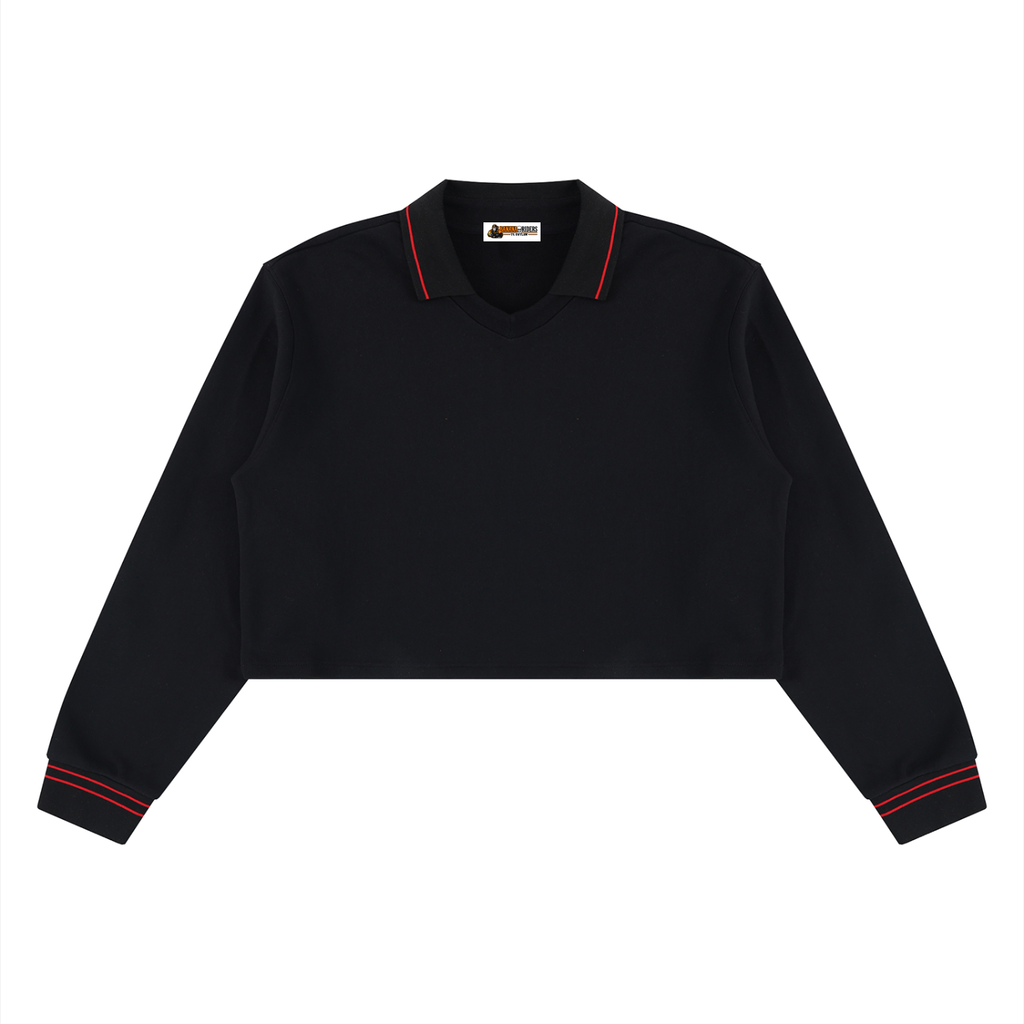 Women’s Crop Collared Sweatshirt