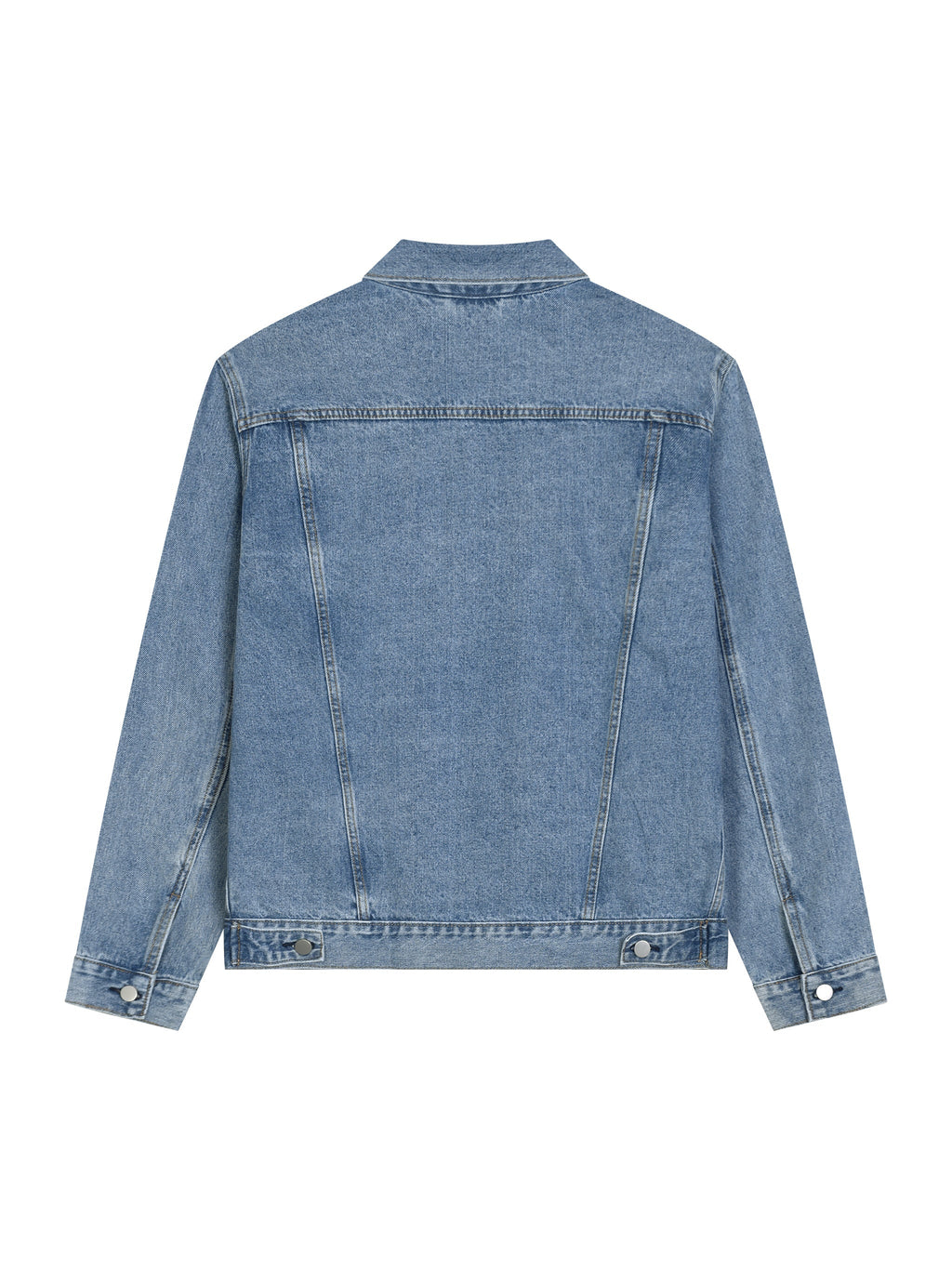 Unisex Vintage Wash Denim Jacket