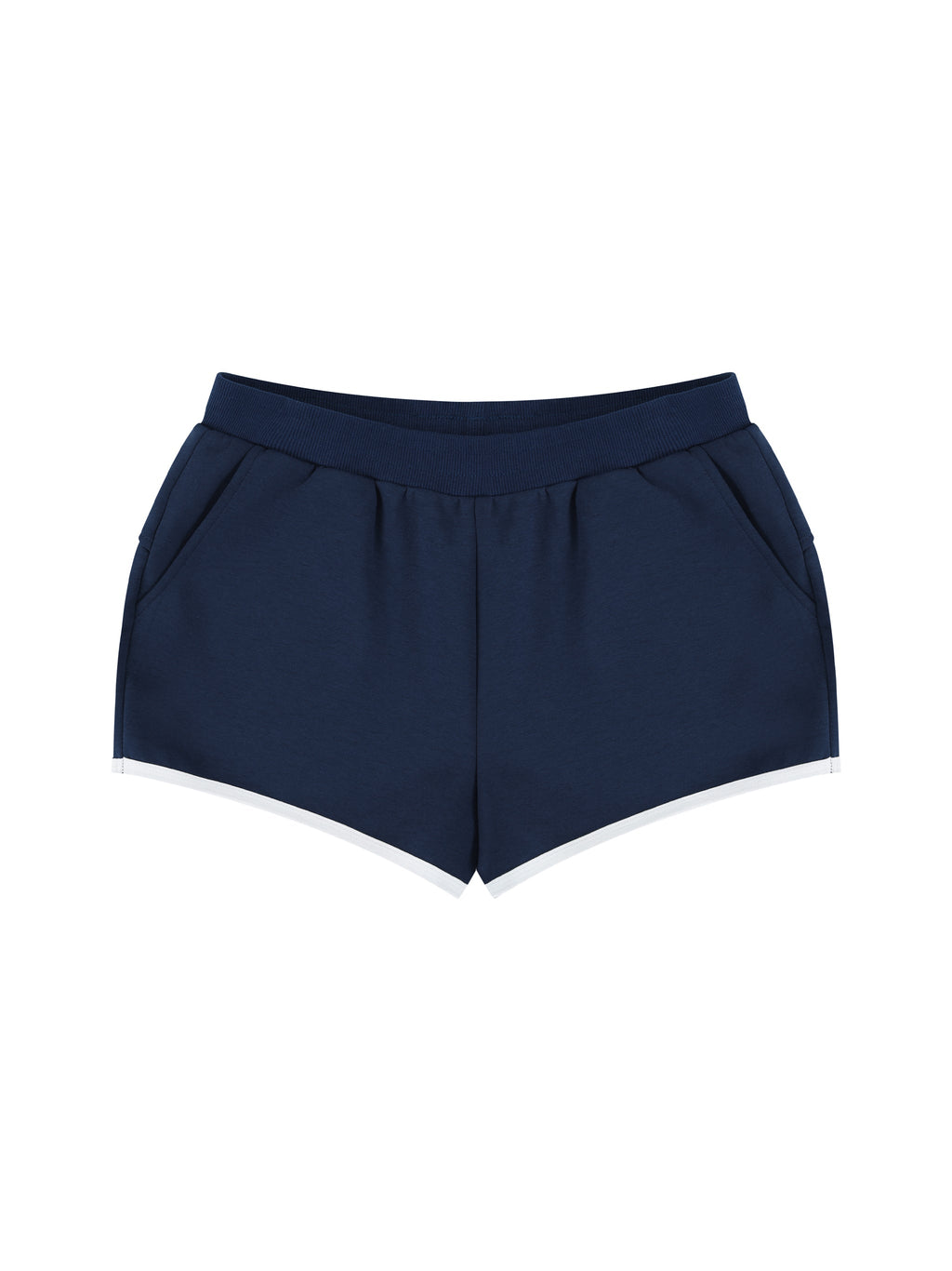 Women’s Retro Contrast Binding Shorts