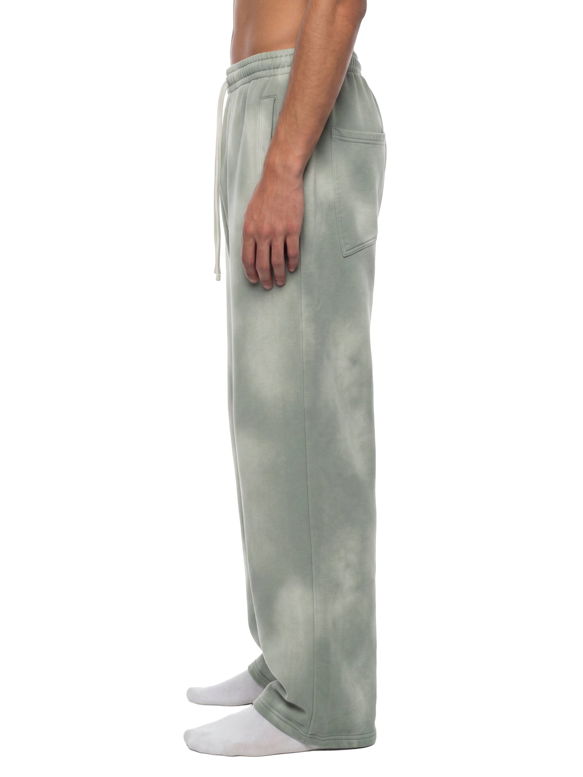 Unisex Sunfade Wide-Leg Fleece Sweatpants
