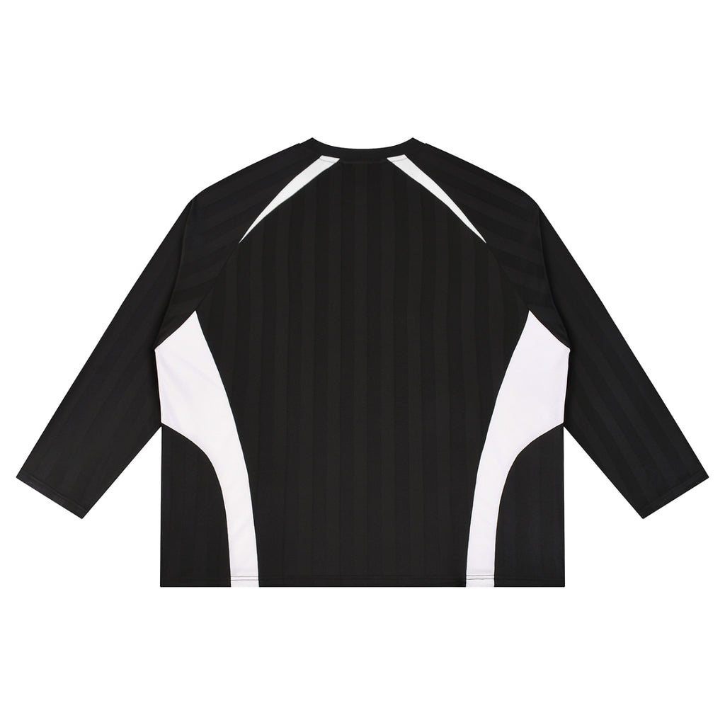 Unisex Color Block Jacquard Soccer Jersey