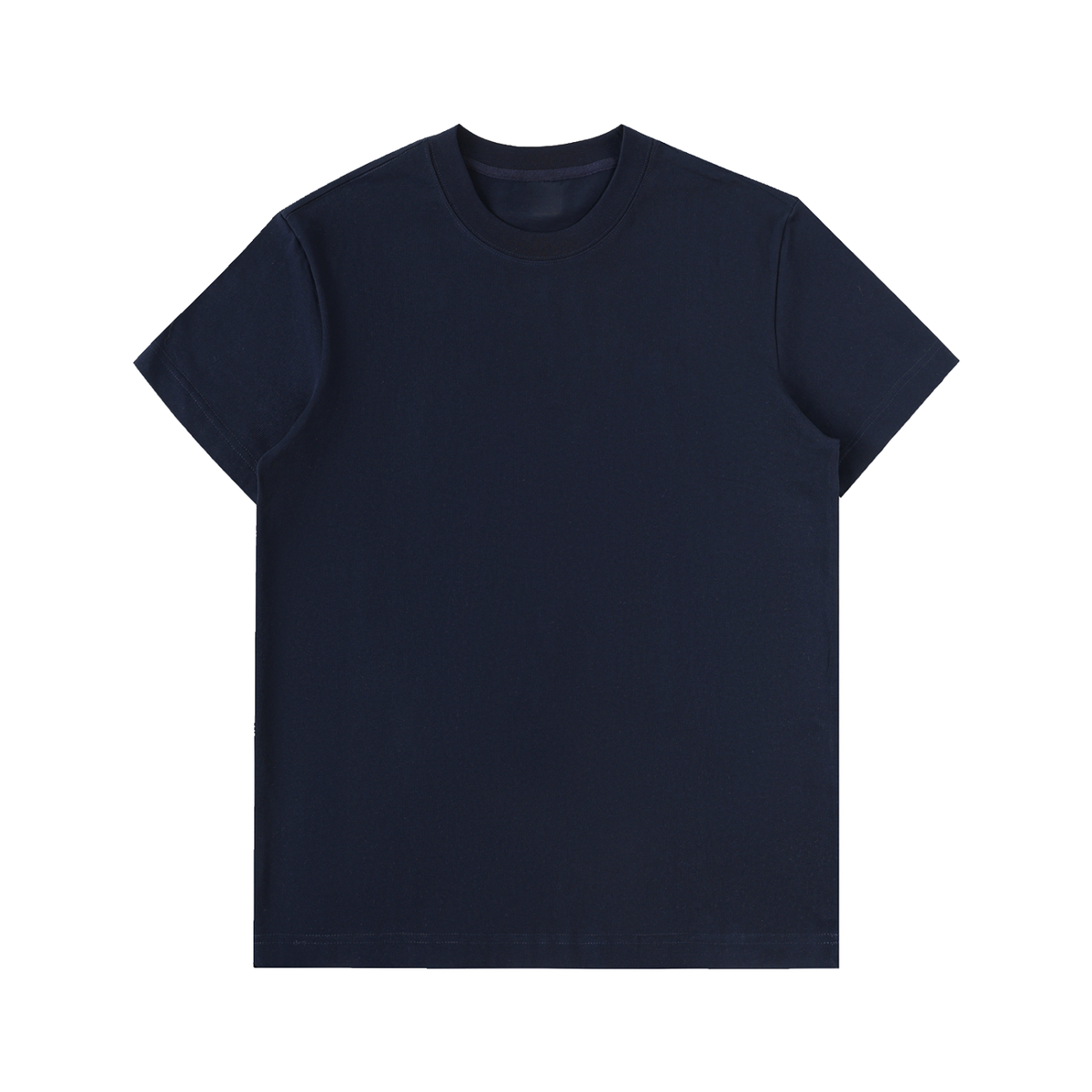 Royal Blue Essential Heavyweight Cotton T-Shirt front view