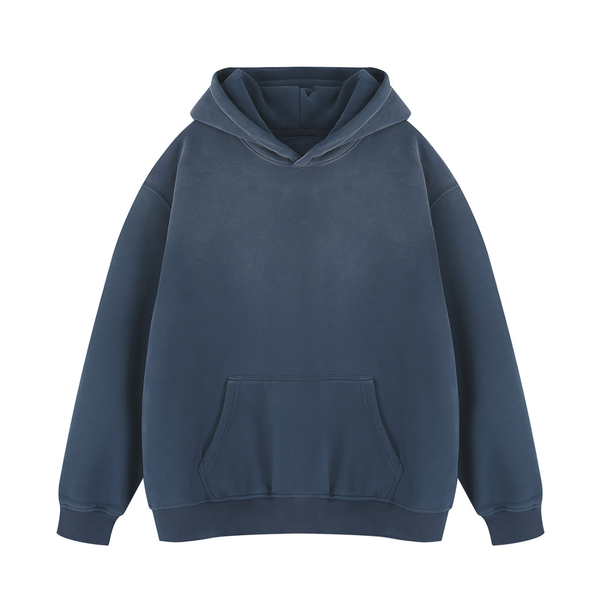 Off Script Gothic Skull Vintage Wash Fleece Hoodie