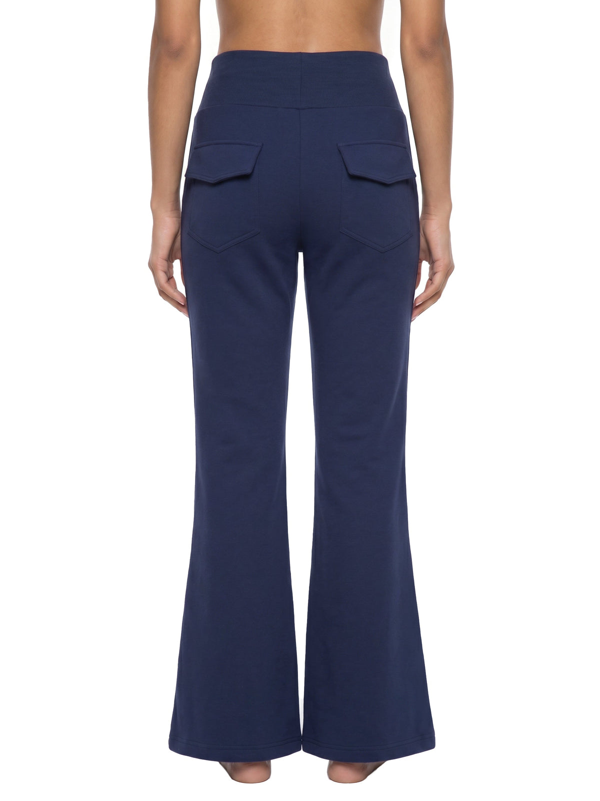 Women's Drawstring Flared Leg Pants