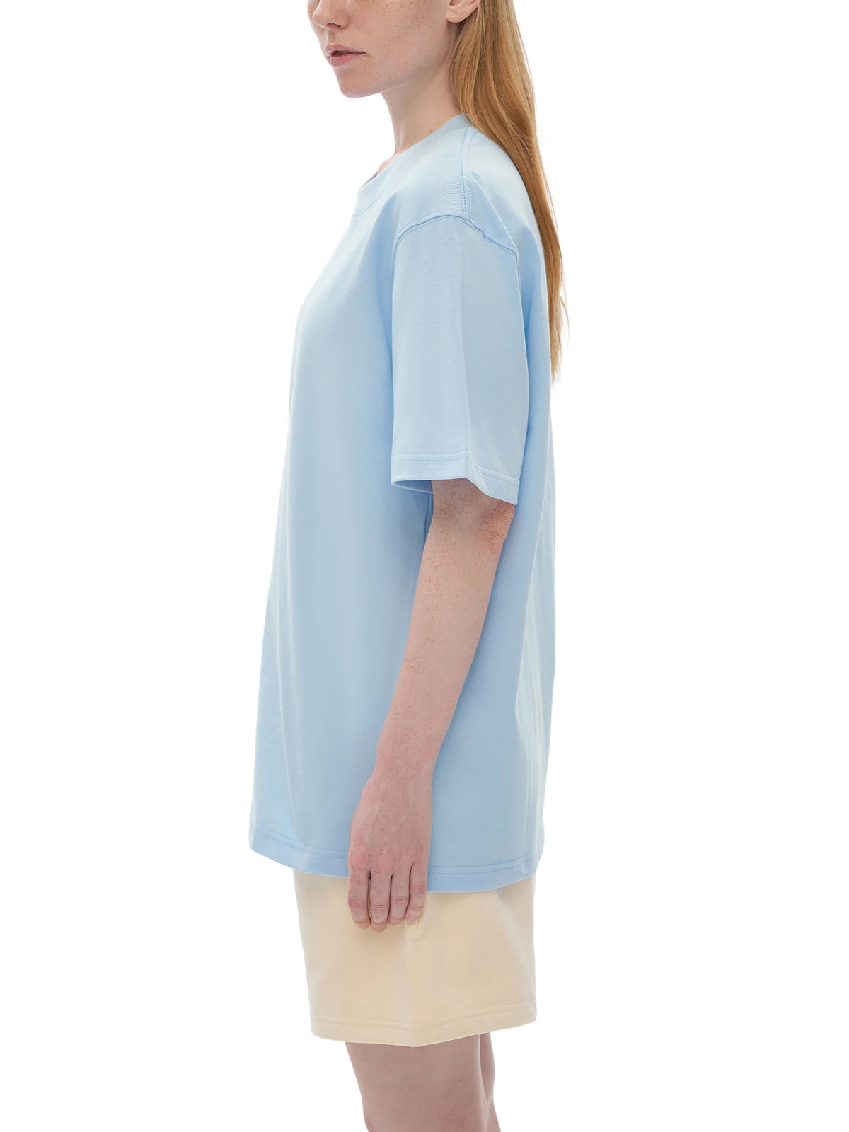 Heavyweight Drop Shoulder Cotton T-Shirt
