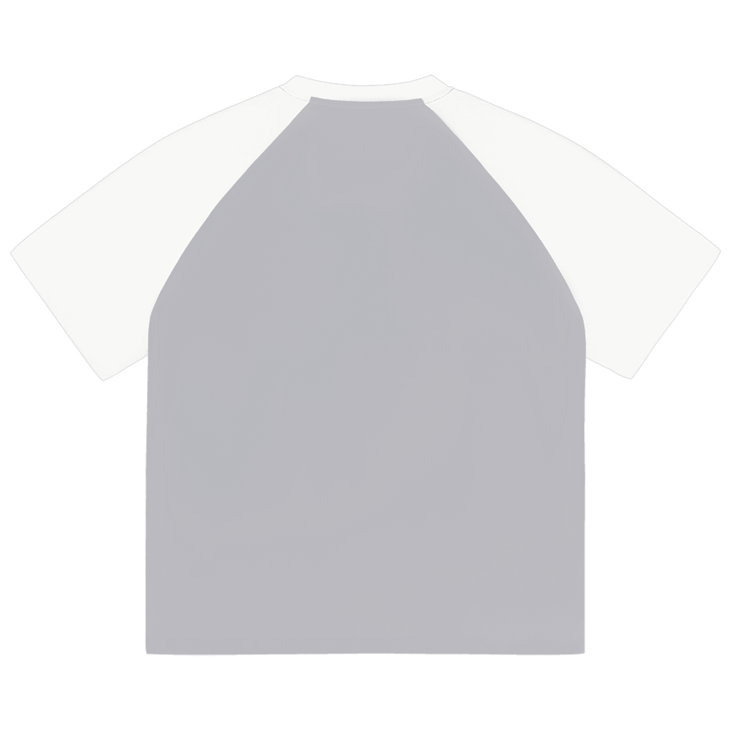 Color-Blocked Raglan Sleeve T-Shirt