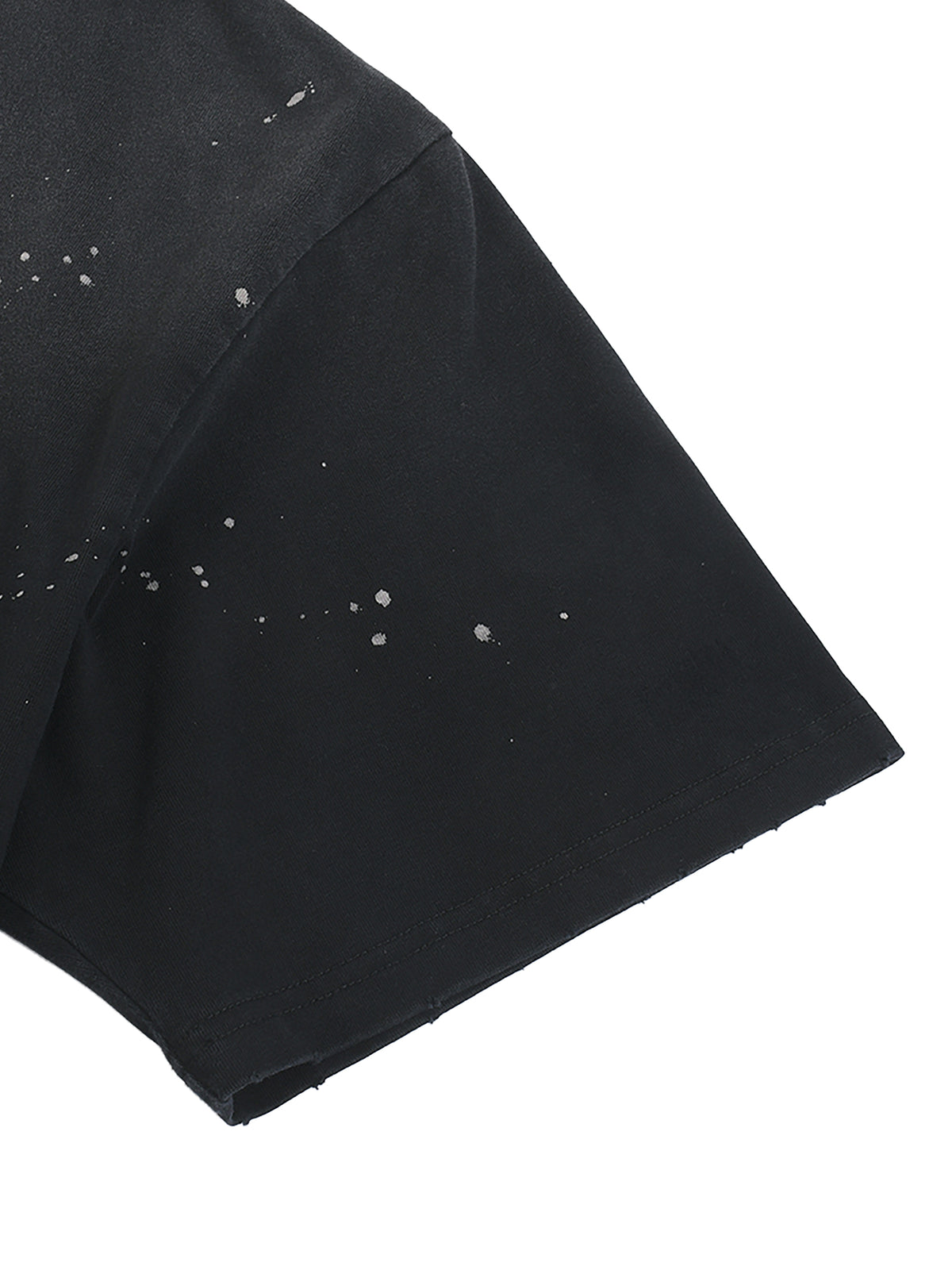 Hand-Frayed Sunfade Paint Splatter T-Shirt gallery view