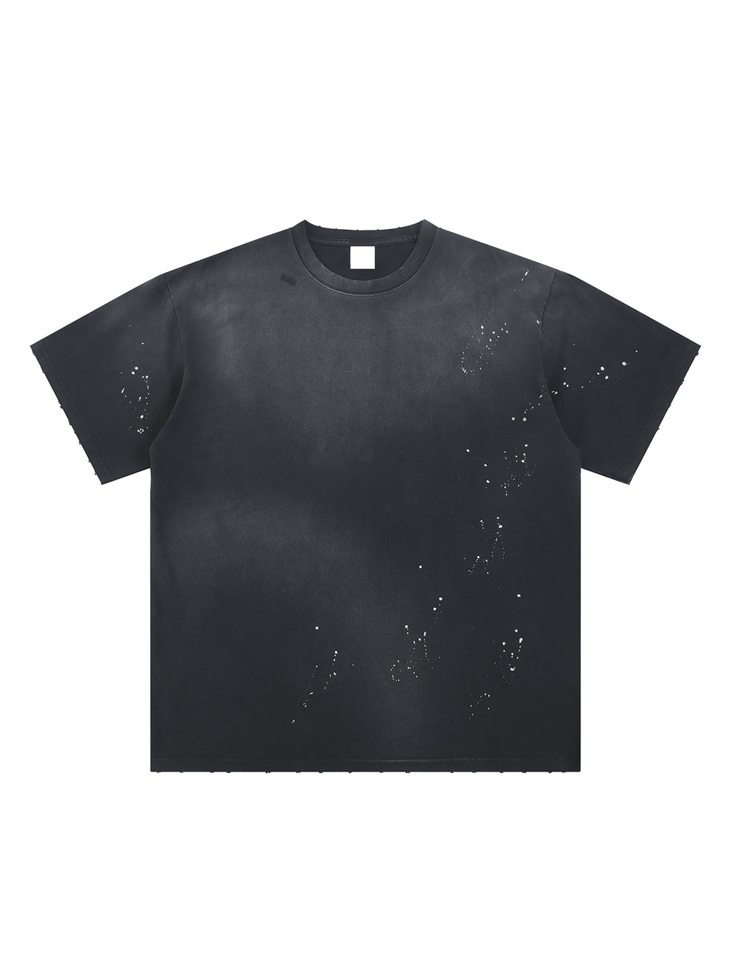 Hand-Frayed Sunfade Paint Splatter T-Shirt gallery view