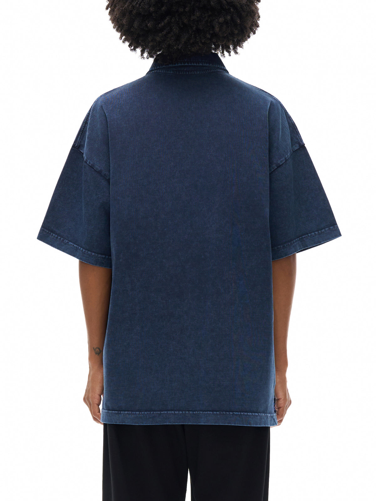 Heavyweight Snow-Washed Polo T-Shirt - image 10