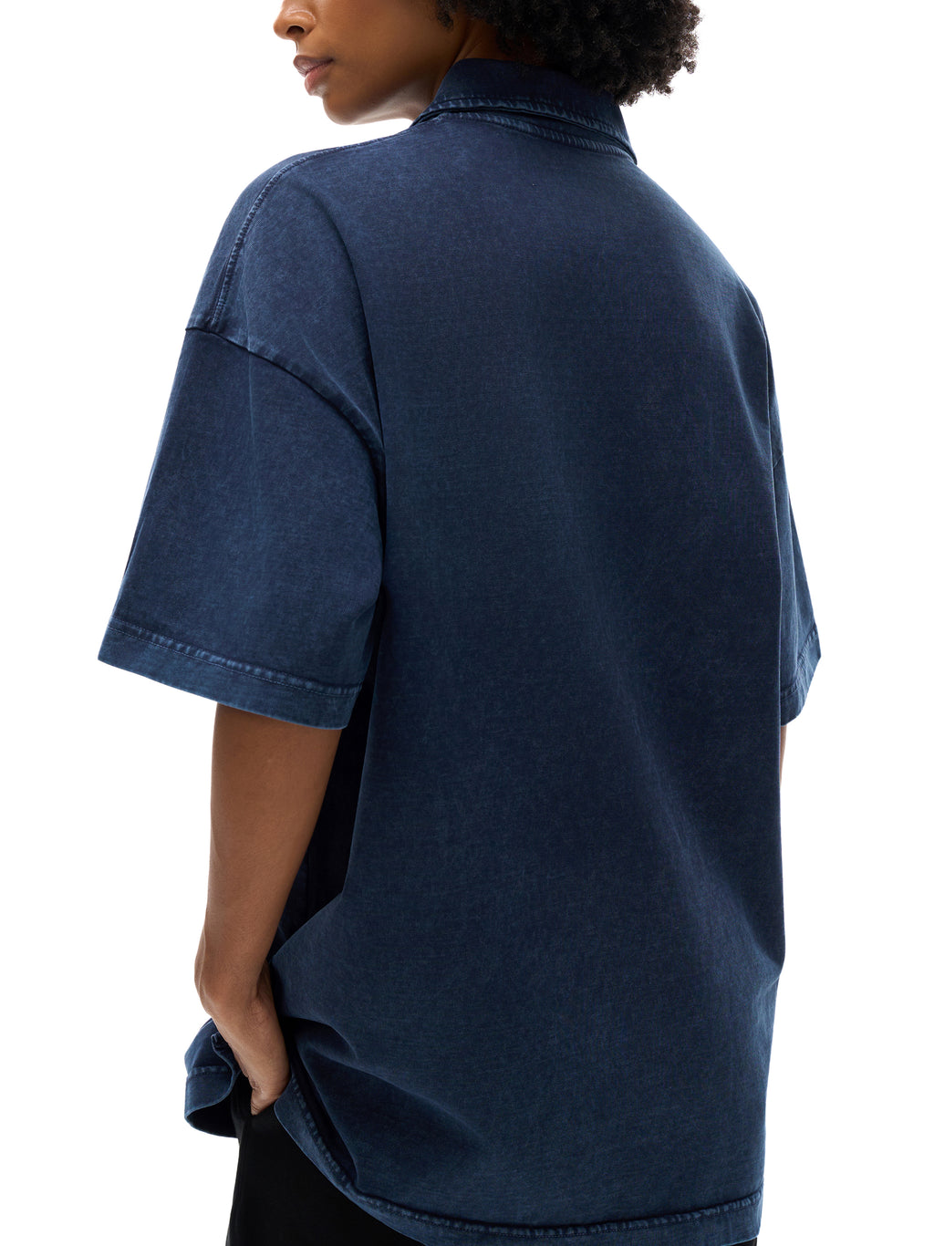 Heavyweight Snow-Washed Polo T-Shirt - image 11
