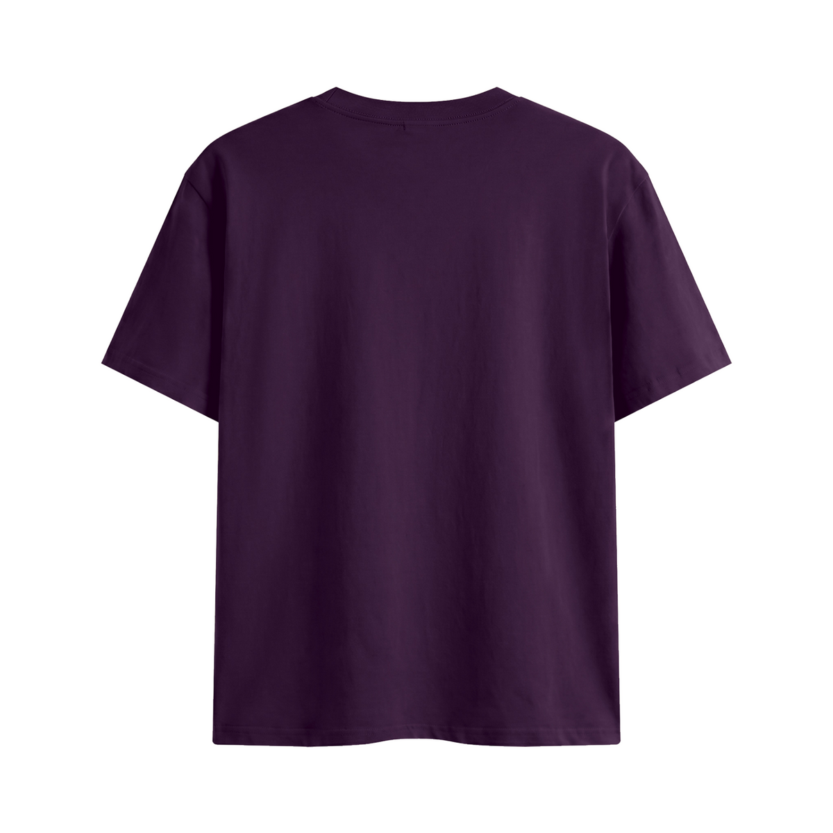 Off Script Honey, Calm Down unisex T-shirt – Purple back mockup view