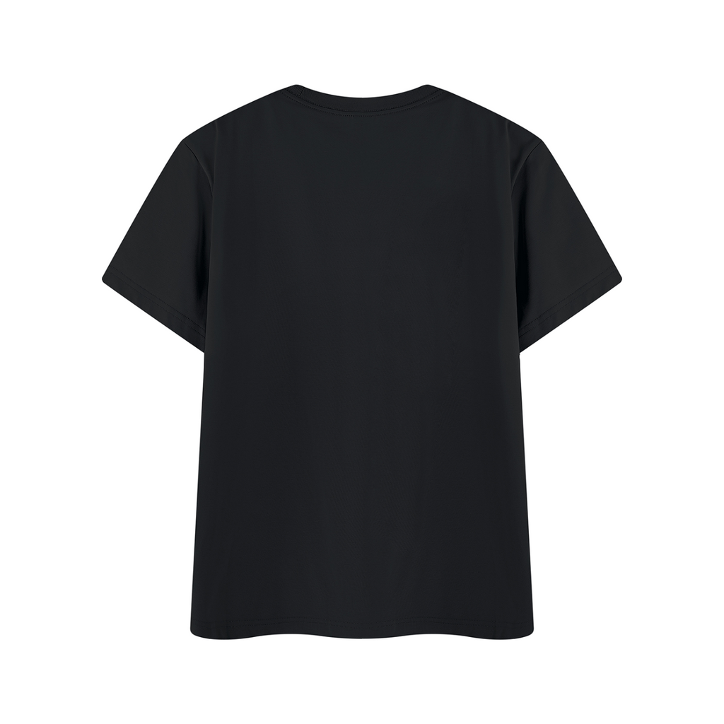 It's Always the Cyclist's Fault graphic T-shirt - Black back mockup