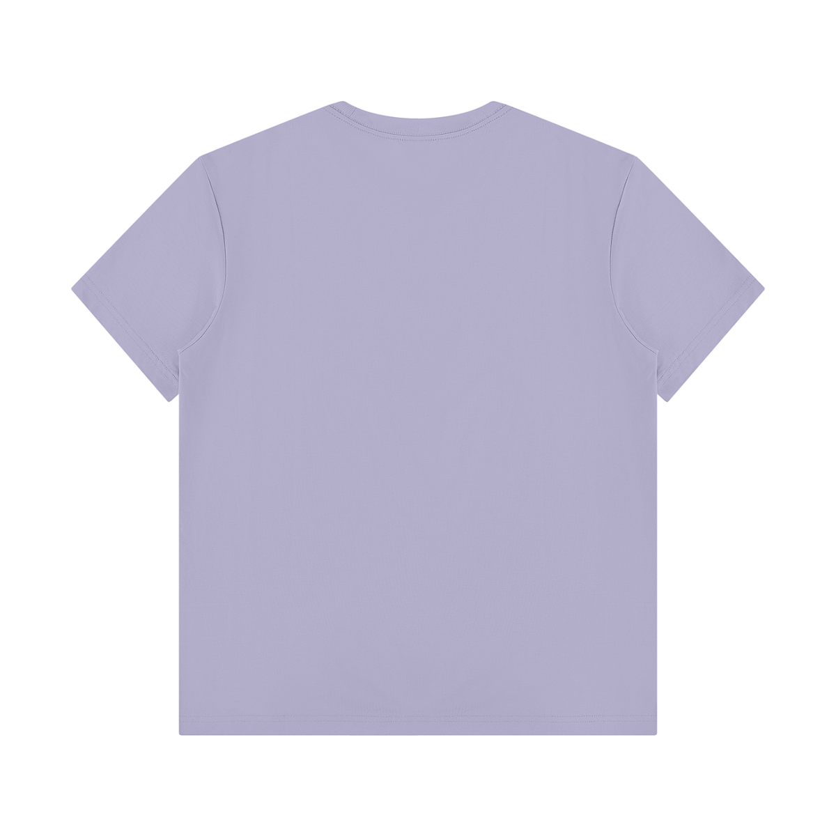 It's Always the Cyclist's Fault graphic T-shirt - Purple back view