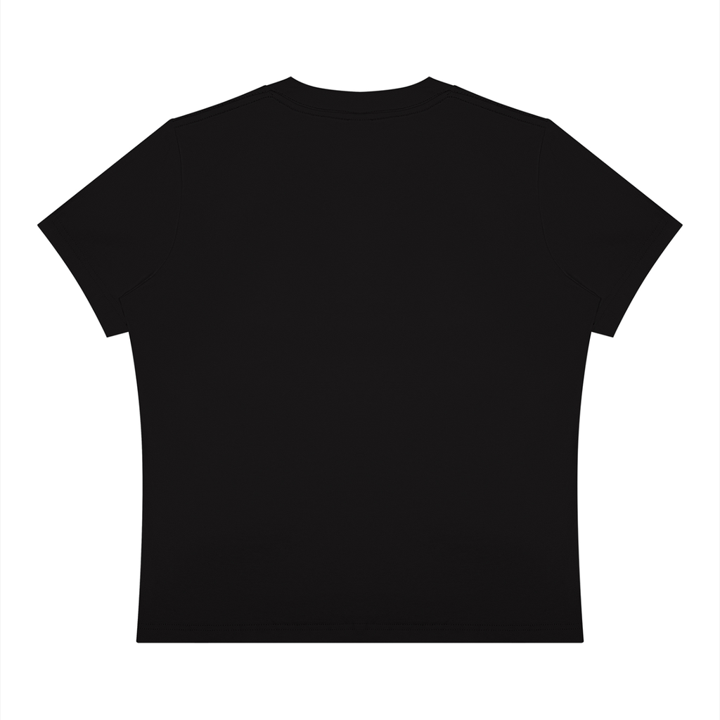 It's Always the Cyclist's Fault women's Sorona graphic T-shirt - Black back view