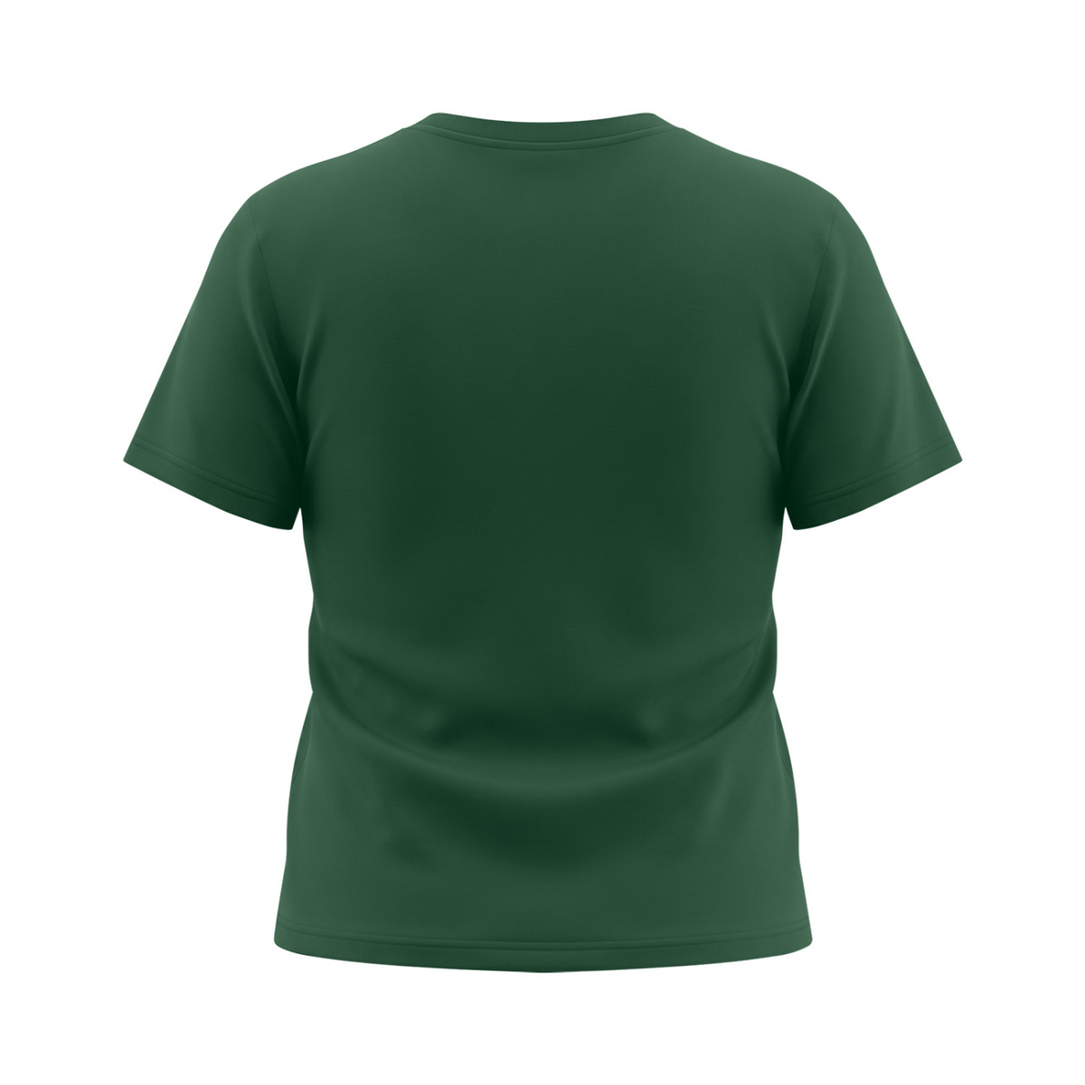 It's Always the Cyclist's Fault women's Sorona graphic T-shirt - Blackish Green back mockup