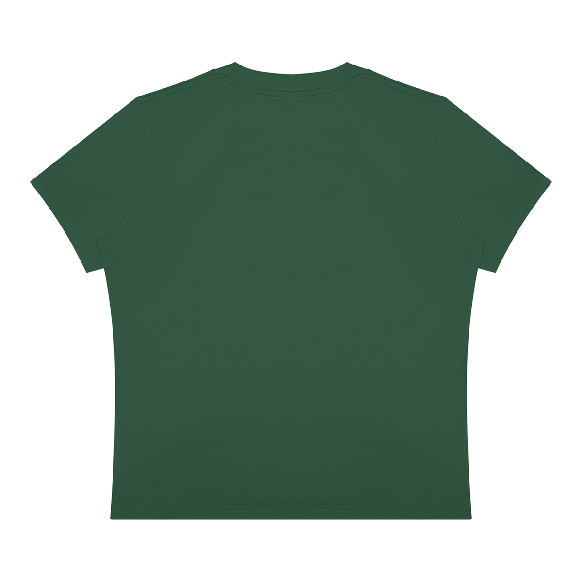 It's Always the Cyclist's Fault women's Sorona graphic T-shirt - Blackish Green back view