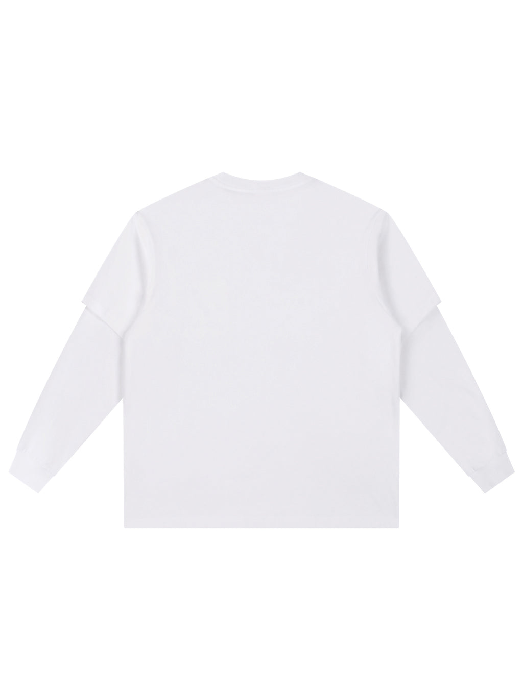 Layered Long Sleeve Oversized Tee gallery image 12