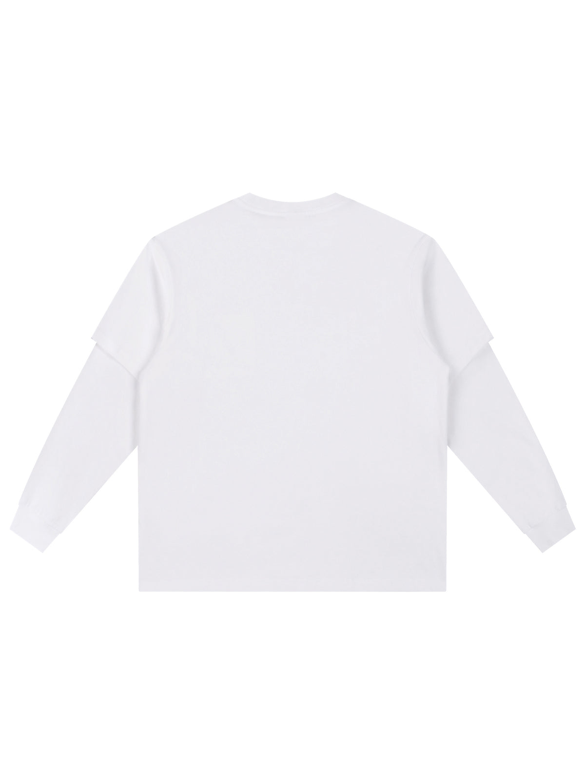 Layered Long Sleeve Oversized Tee gallery image 12