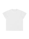Lightweight Cotton Classic Fit T-Shirt – White front view