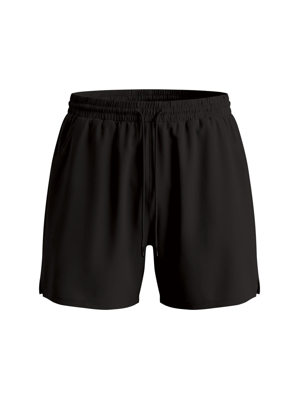 Men’s Performance Shorts black front product view