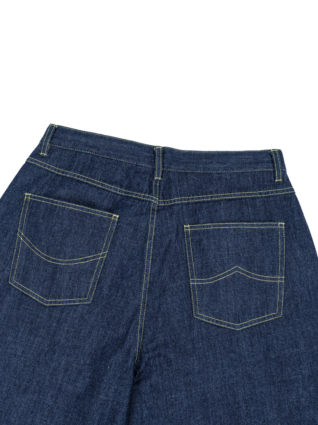 Men’s Vintage Wash Denim Shorts flap pocket detail