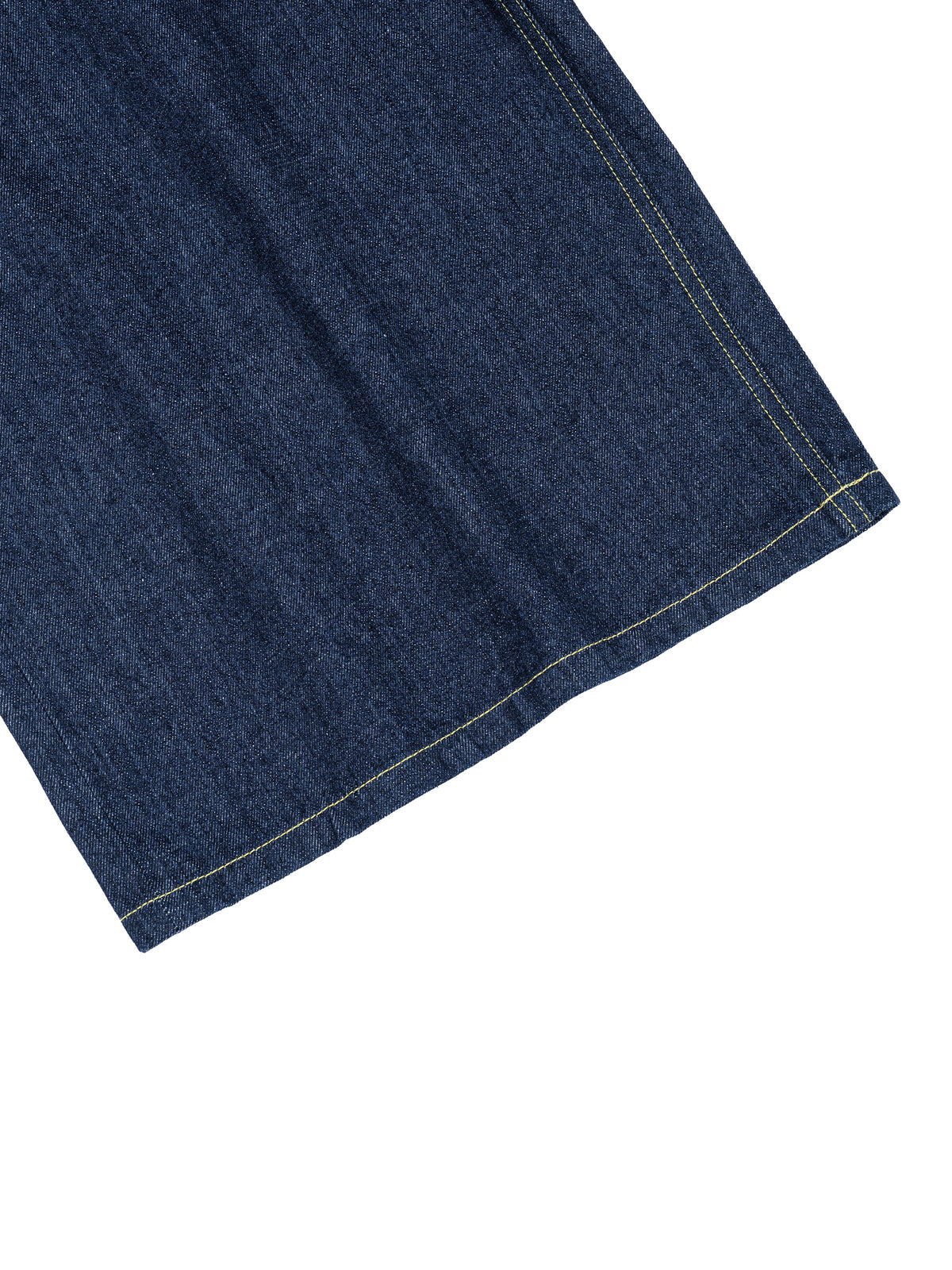Men’s Vintage Wash Denim Shorts front pocket detail