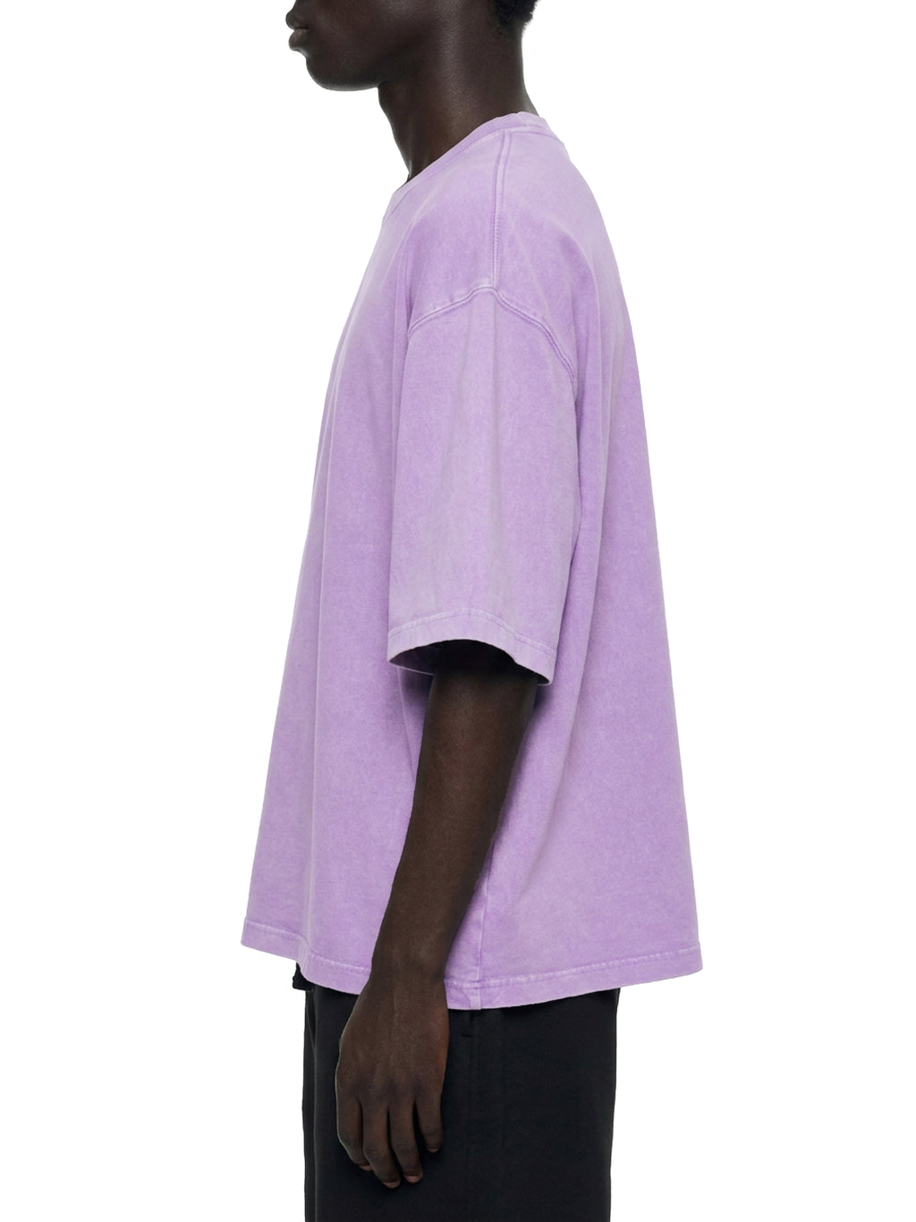 Mineral Wash Boxy Cotton T-Shirt gallery image 4