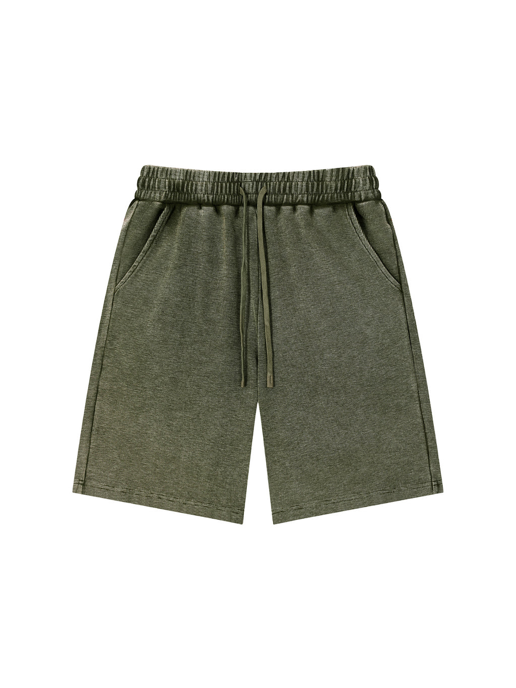 Mineral Wash Waffle Knit Shorts gallery 15