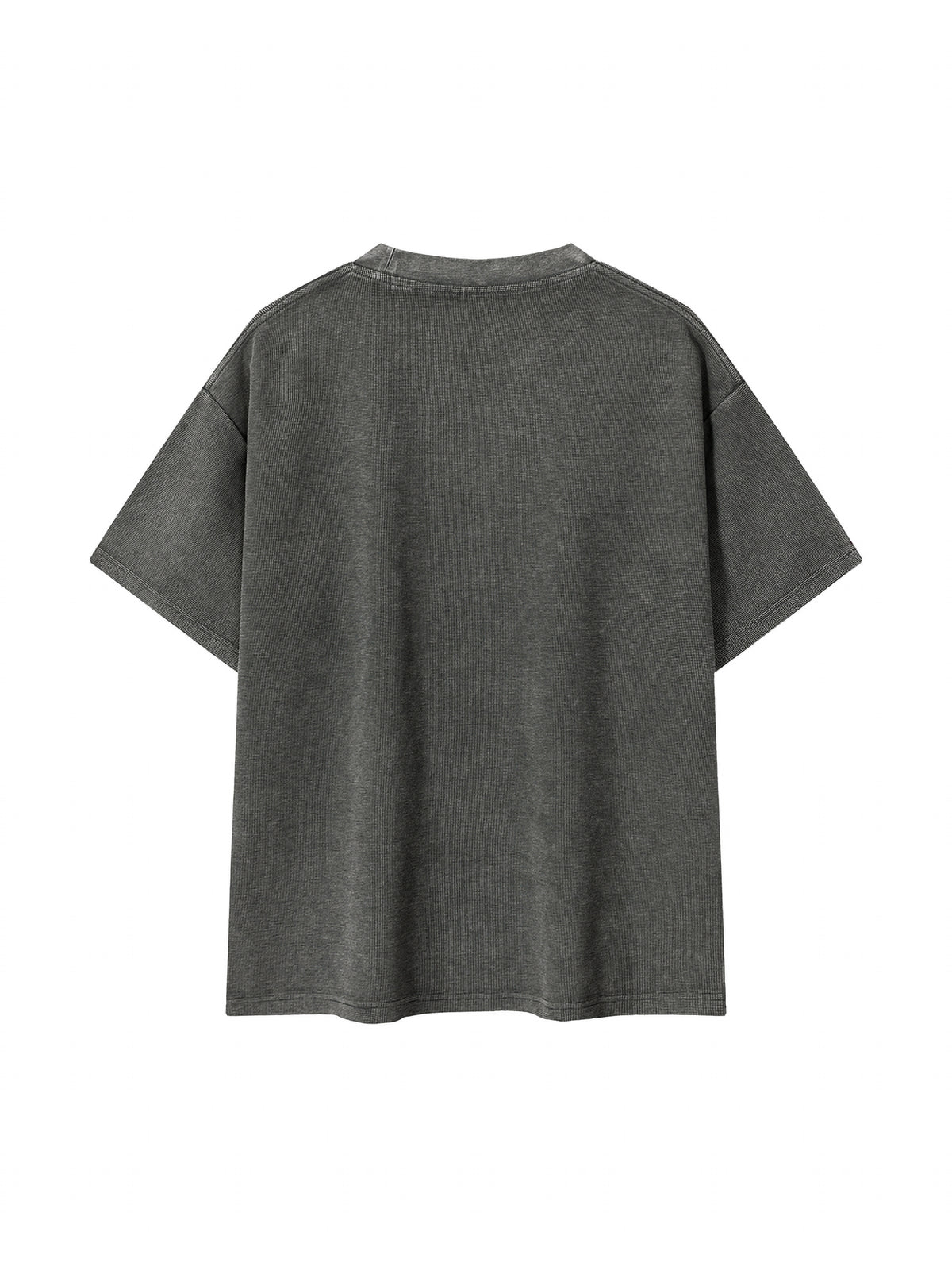 Mineral Wash Waffle Knit T-Shirt - image 2