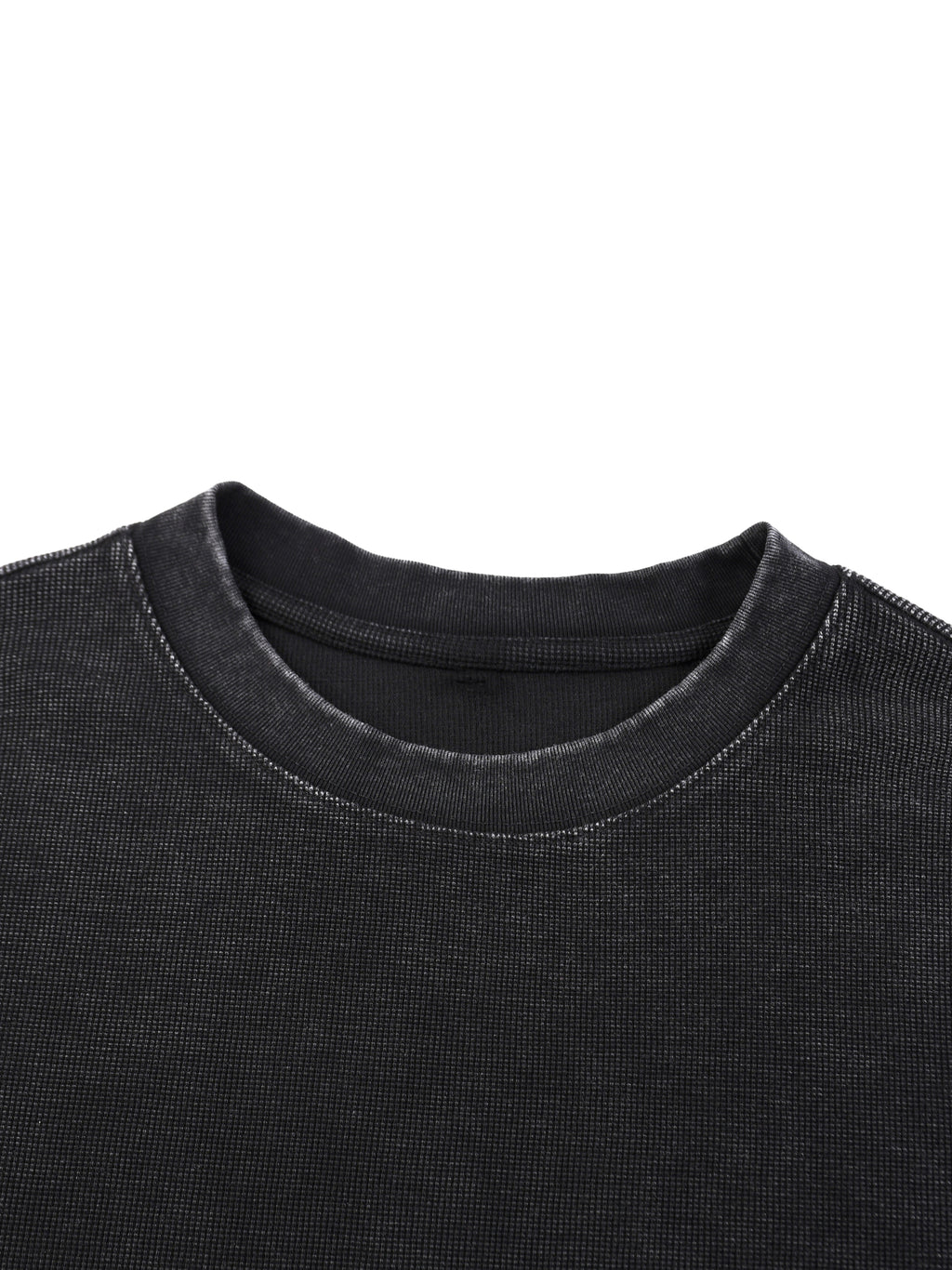Mineral Wash Waffle Oversized T-Shirt gallery image 3