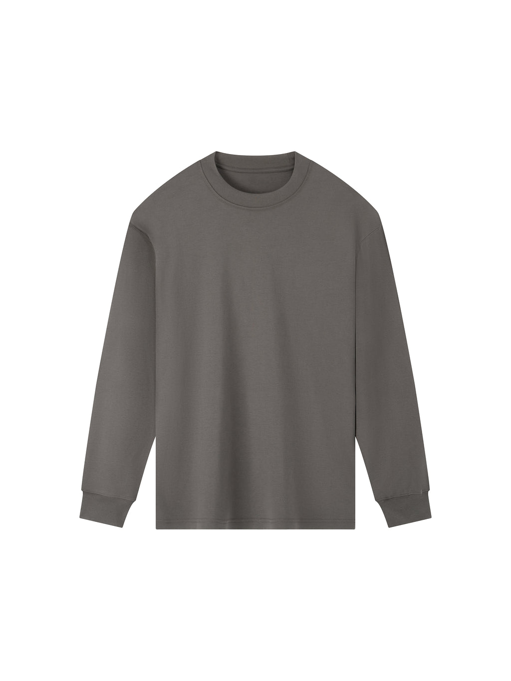 Off Script Essential Crewneck Long-Sleeve T-Shirt front product view