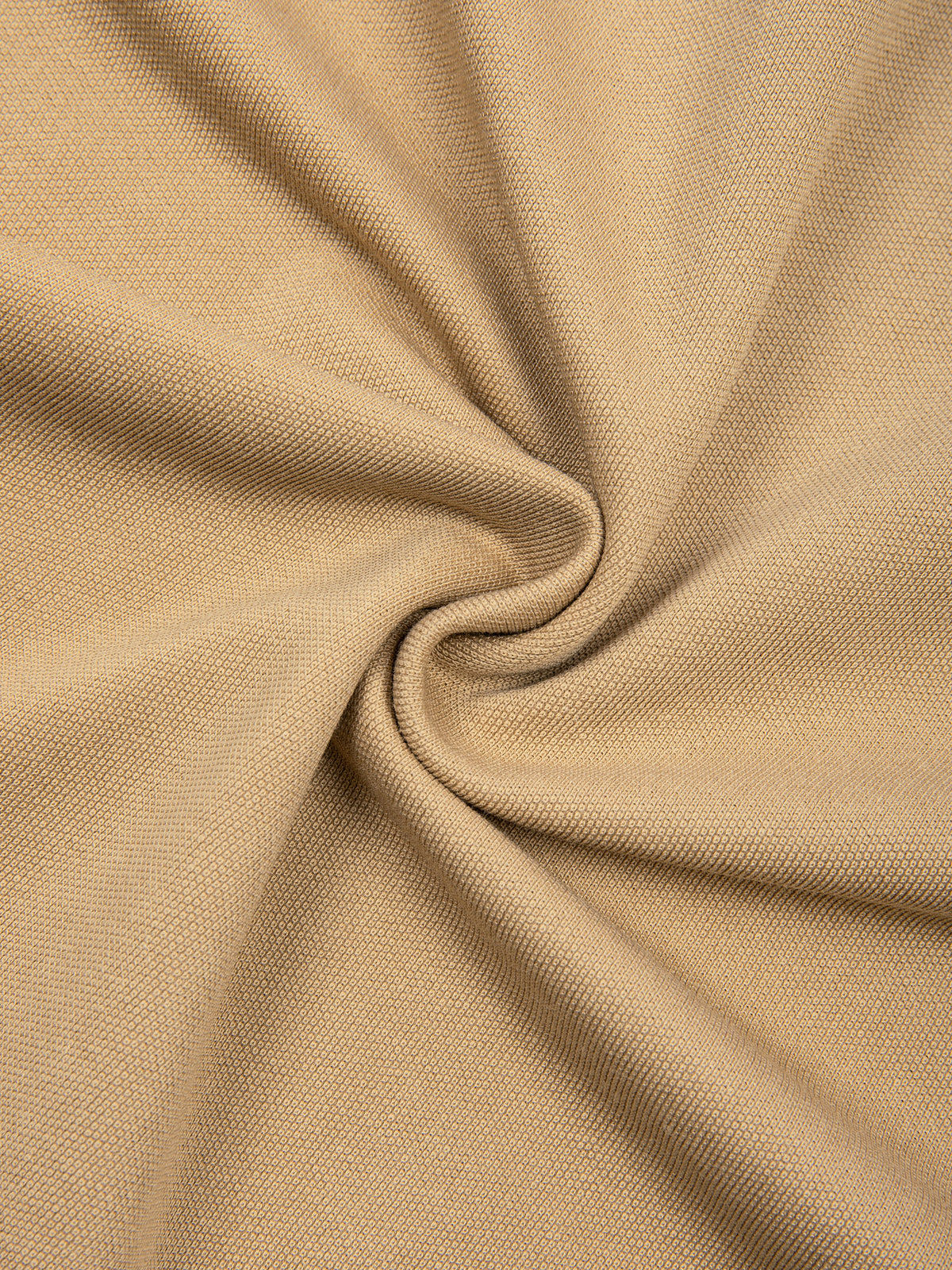 Off Script Unisex Color Block Quarter-Zip Polo Shirt fabric close-up