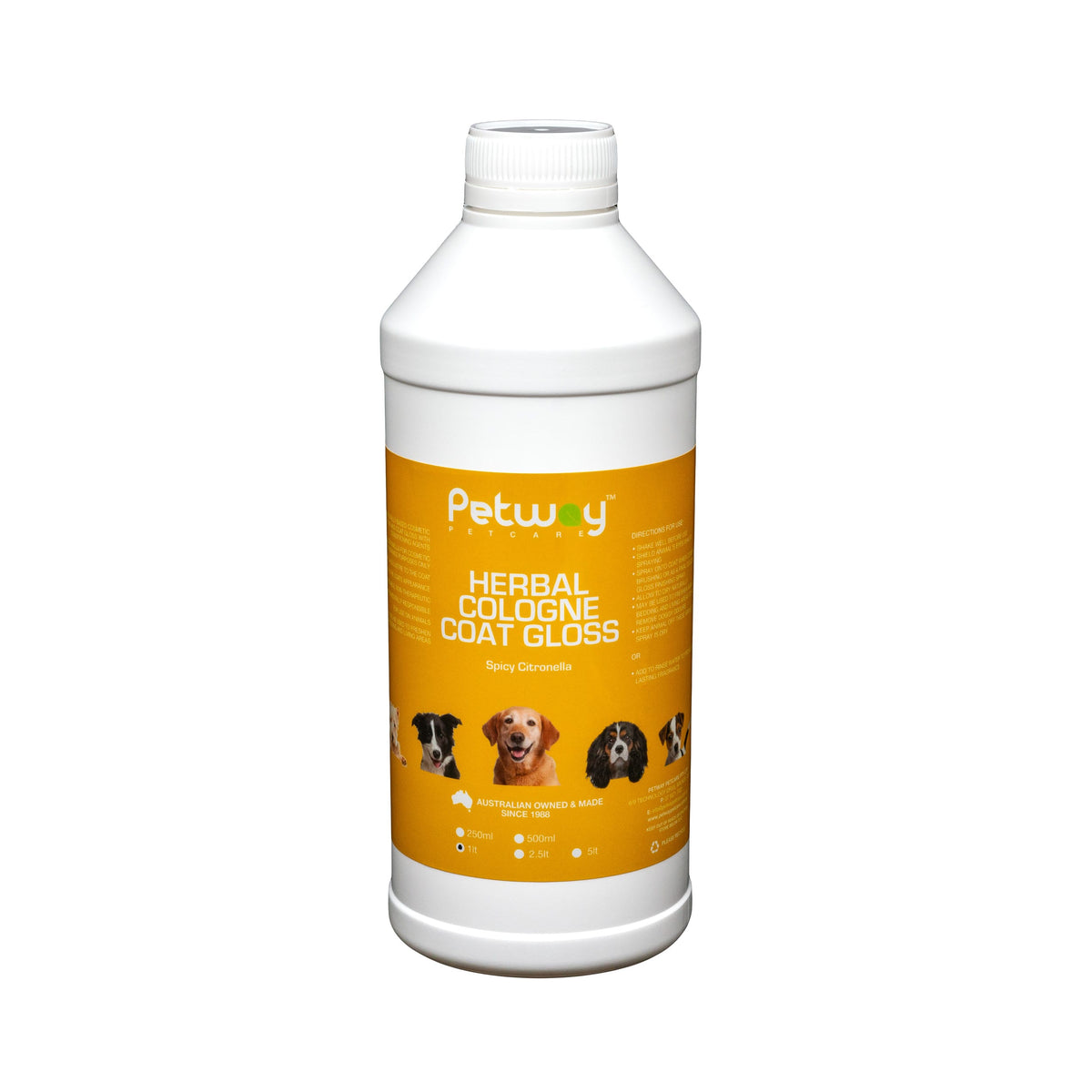 Petway Herbal Cologne Coat Gloss 1 Litre