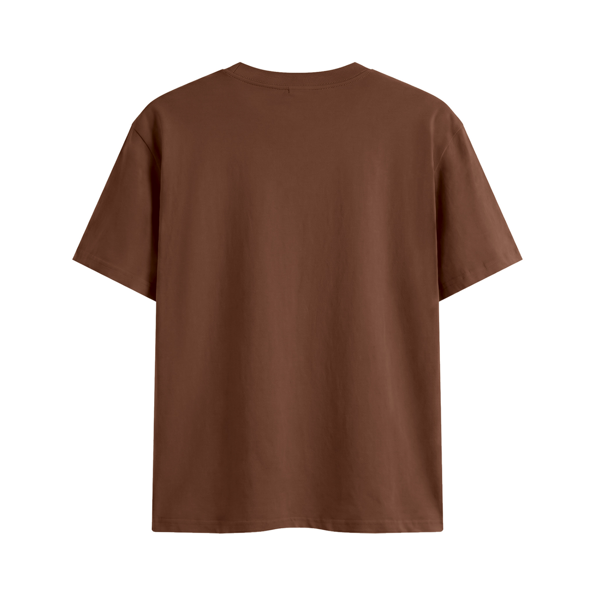 Relationship Status Independently Owned & Operated Unisex Graphic T-Shirt - Coffee back 3D mockup