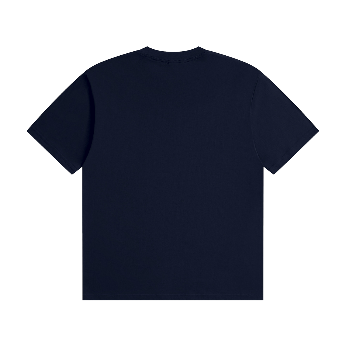 Relationship Status Independently Owned & Operated Unisex Graphic T-Shirt - Navy Blue back view