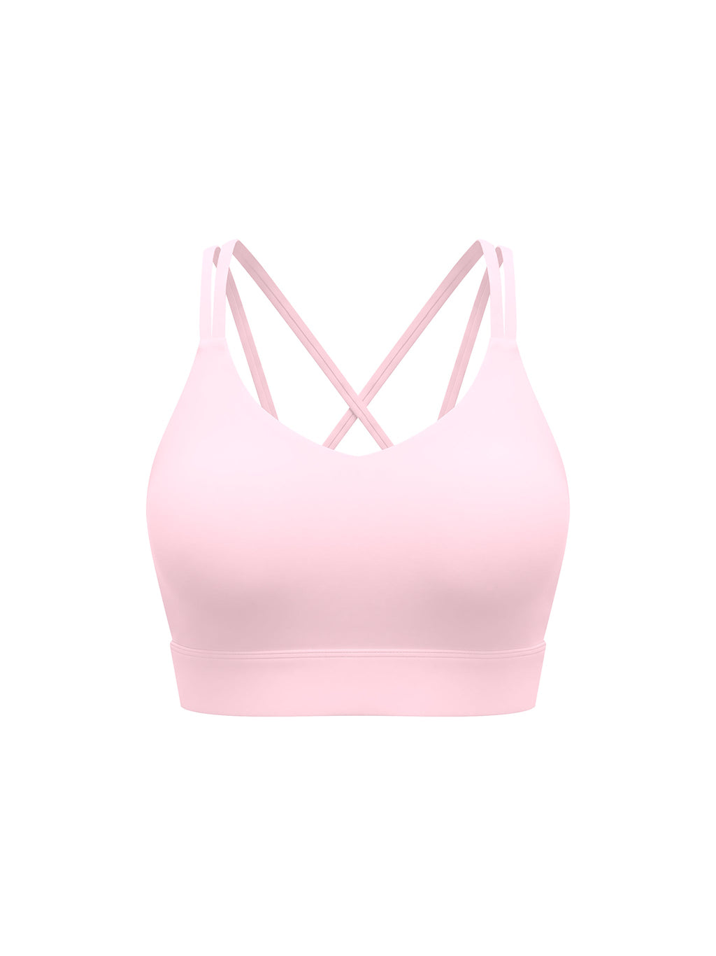 Women's Lycra Cropped Yoga Sport Bra - image 1