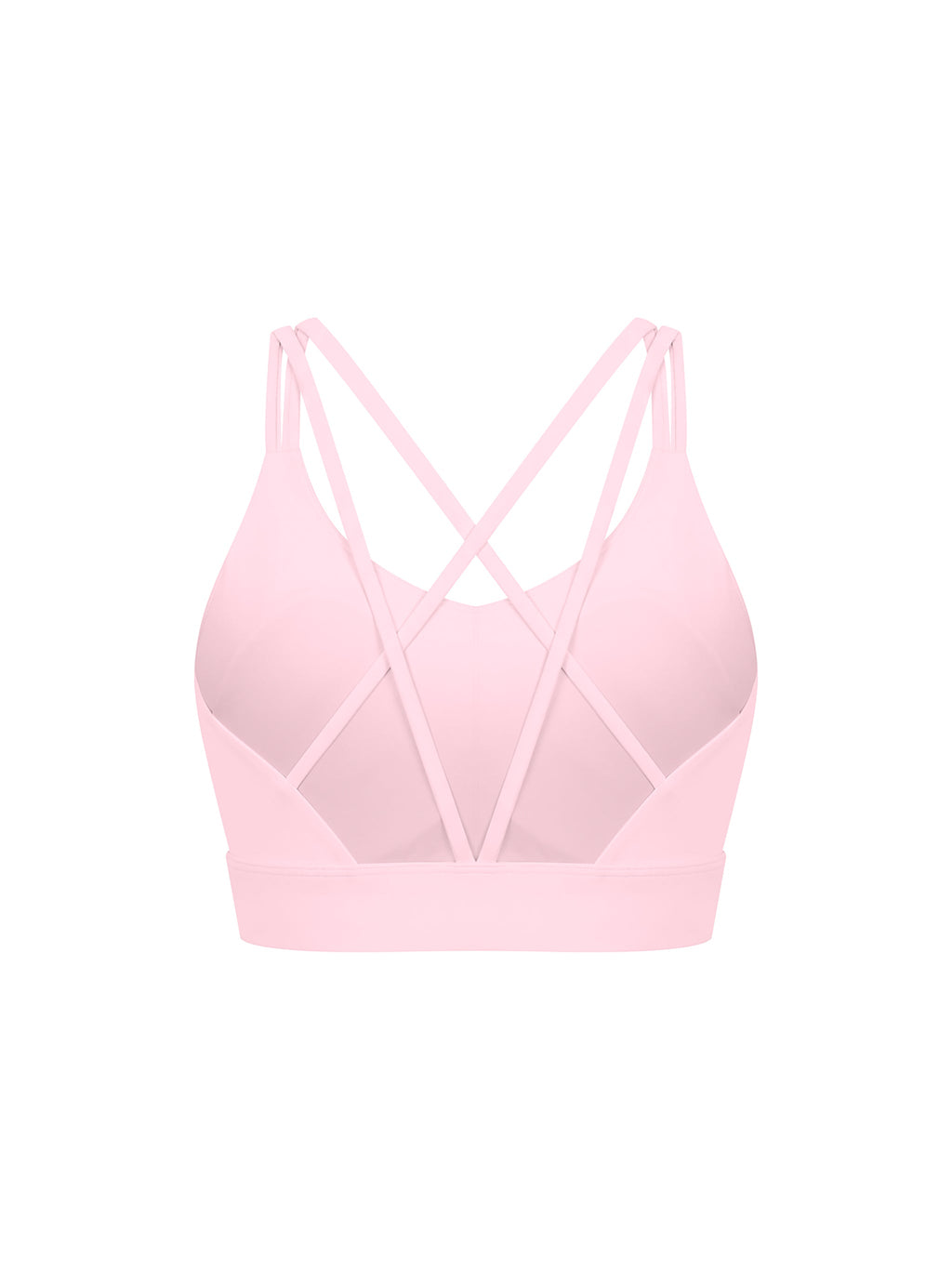 Women's Lycra Cropped Yoga Sport Bra - image 2