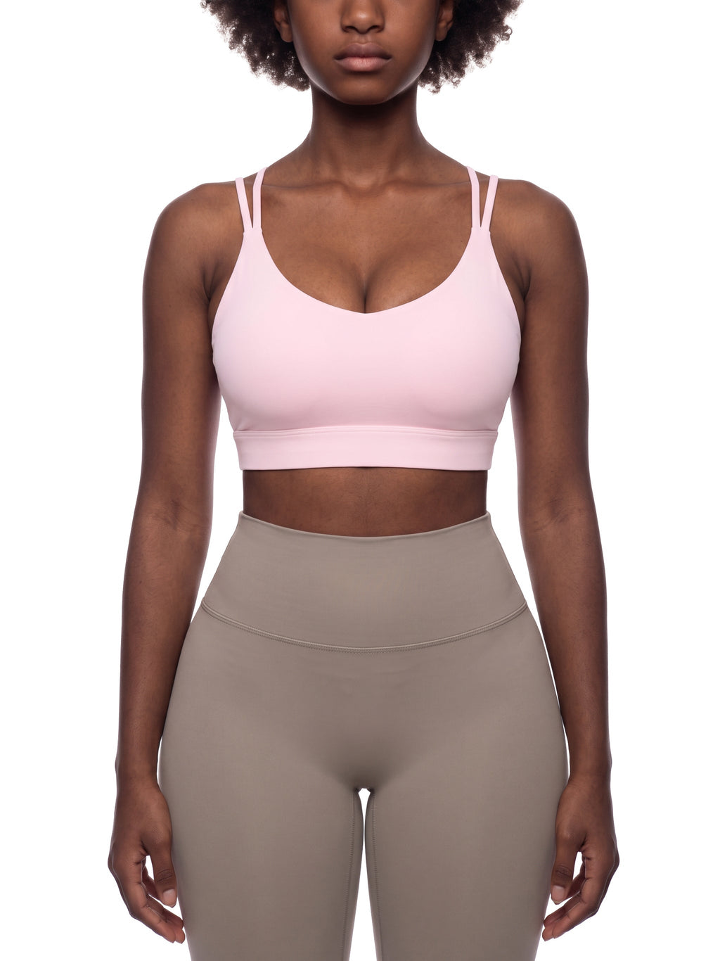 Women's Lycra Cropped Yoga Sport Bra - image 3