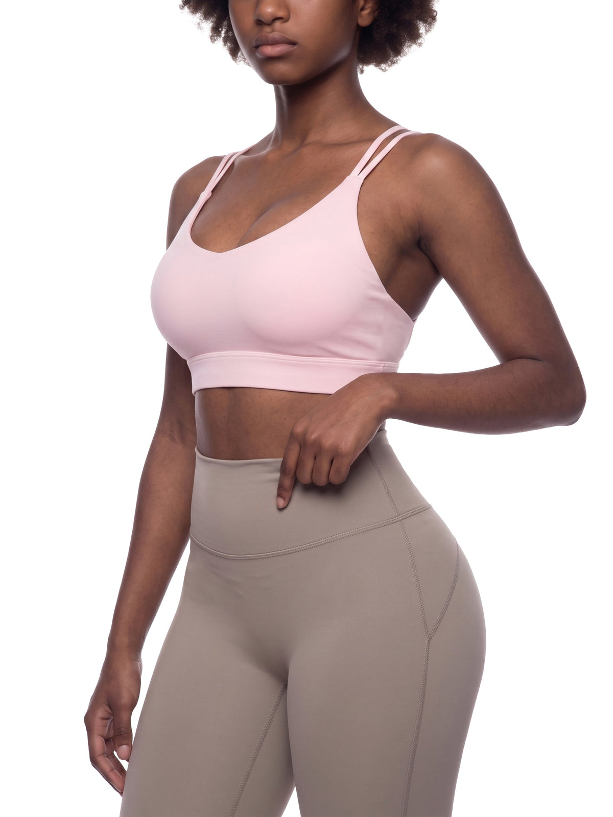 Women's Lycra Cropped Yoga Sport Bra - image 6