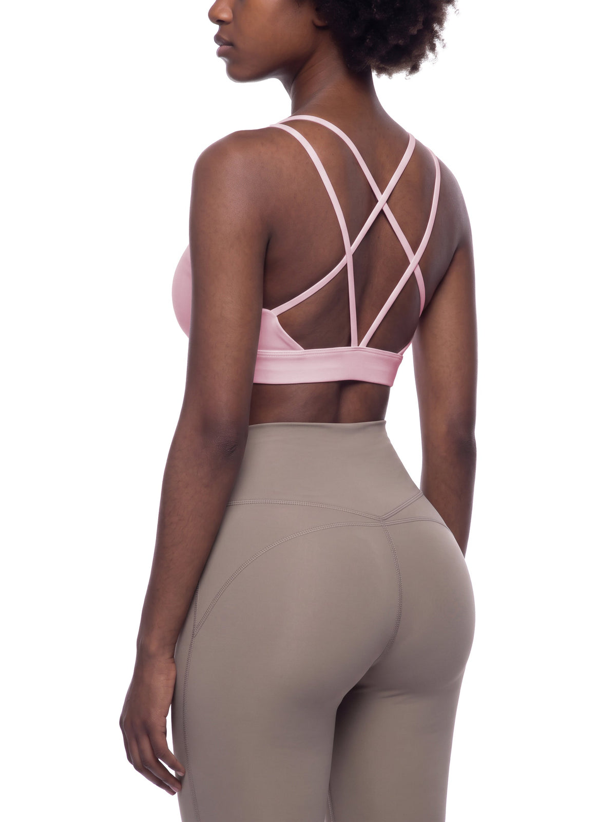 Women's Lycra Cropped Yoga Sport Bra - image 7
