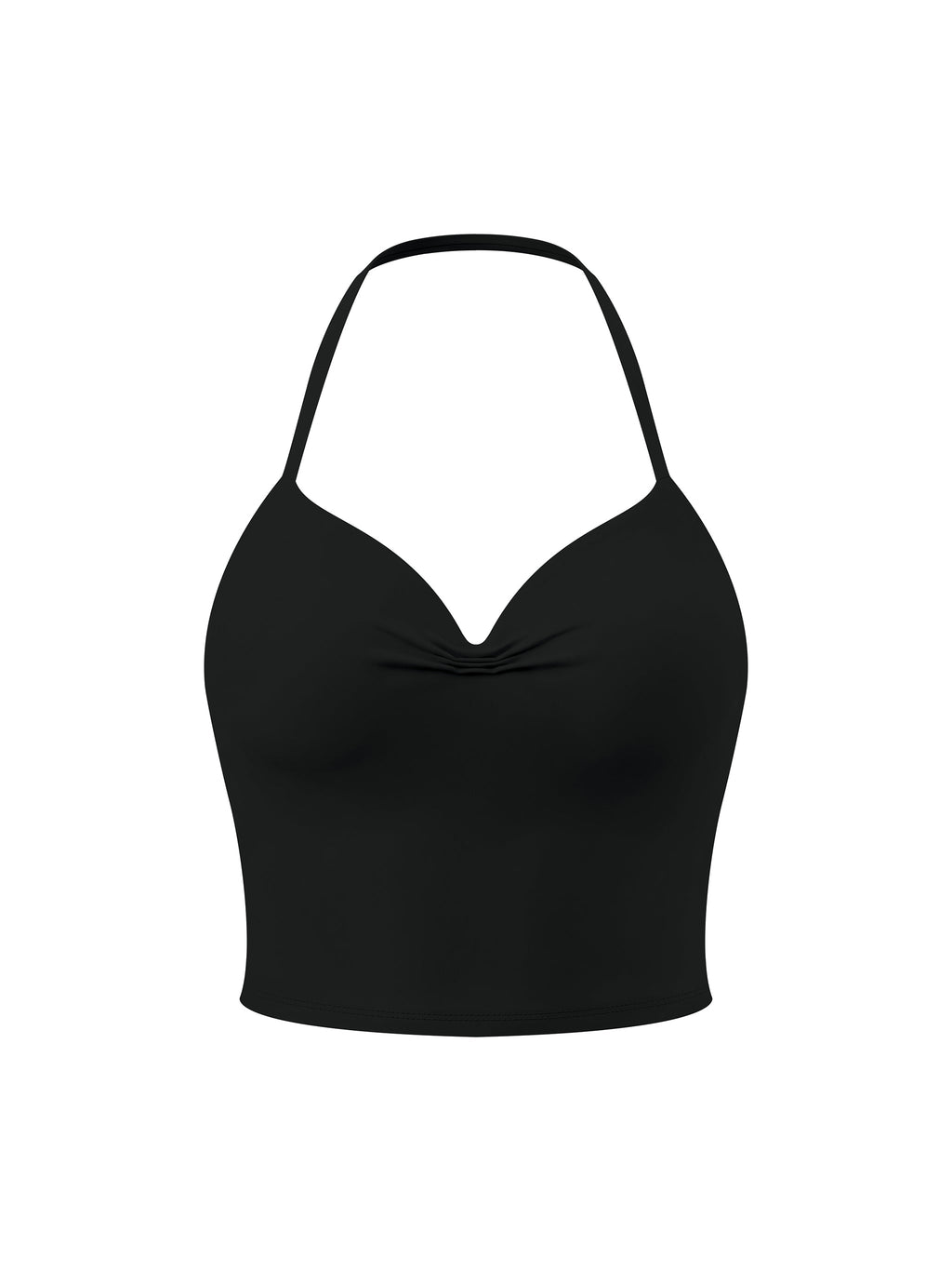 Women's Ruched Halter Yoga Tank Top - image 14