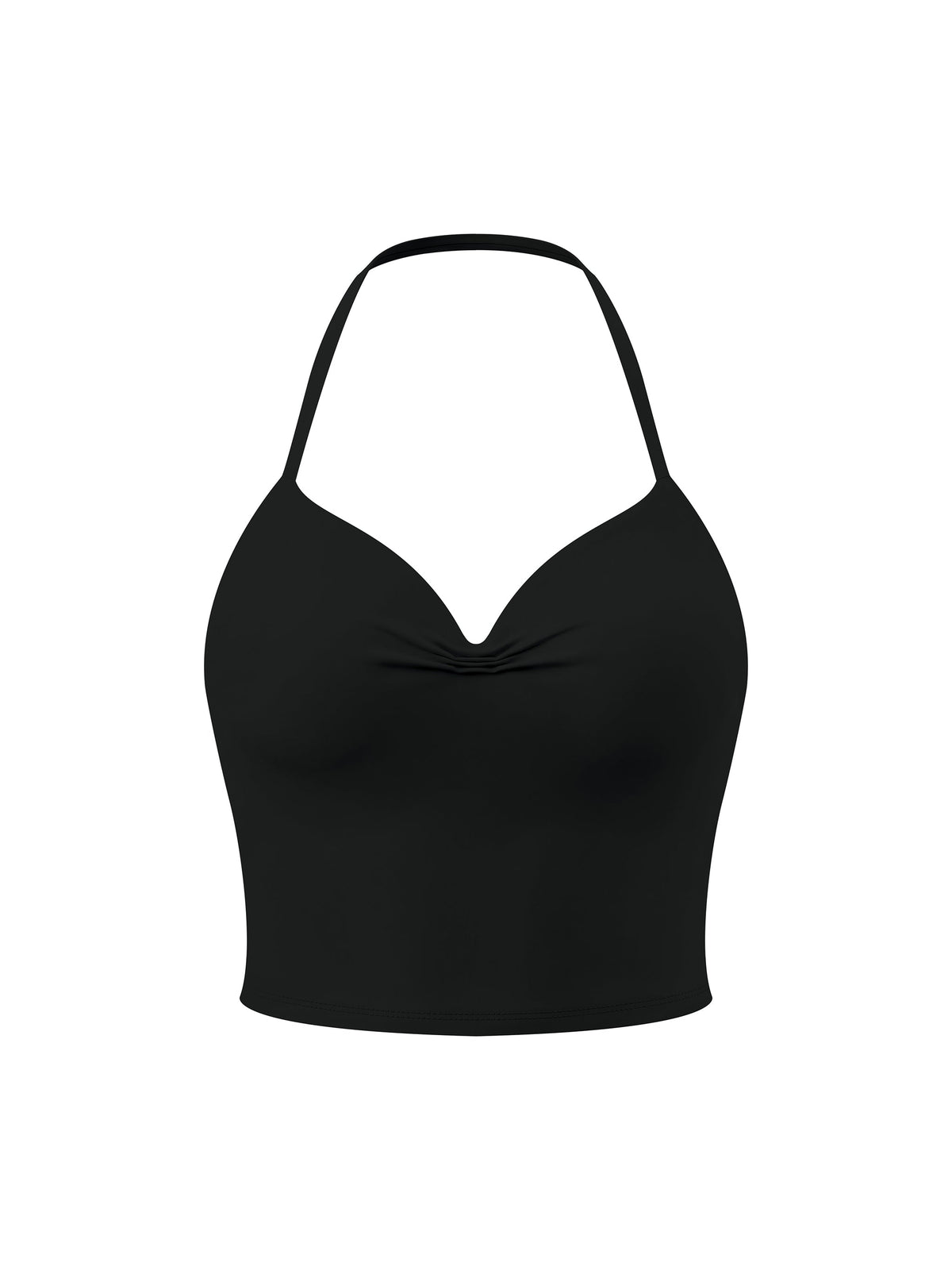 Women's Ruched Halter Yoga Tank Top - image 14