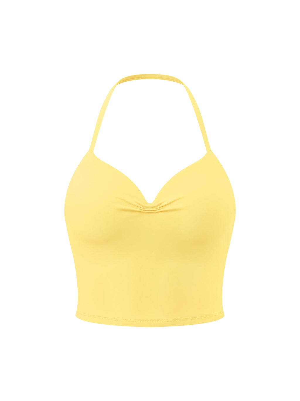 Women's Ruched Halter Yoga Tank Top - image 18