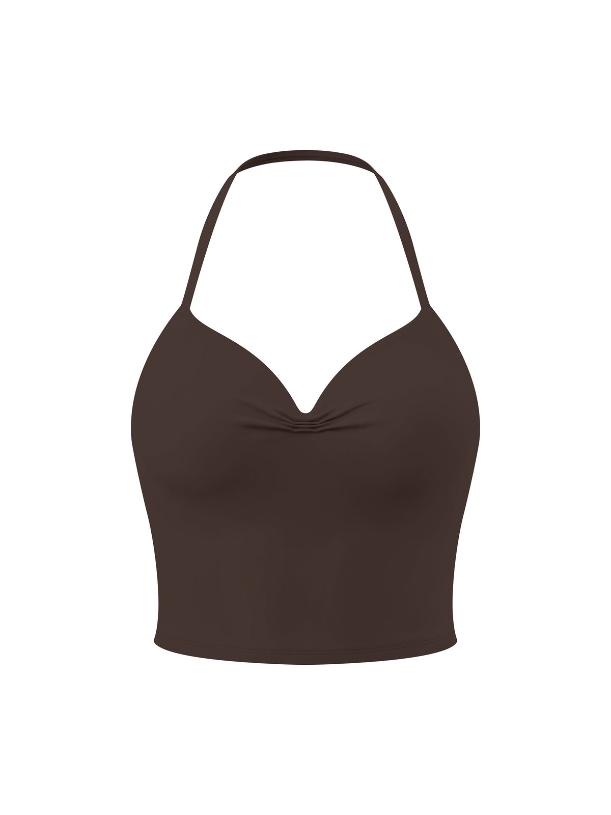 Women's Ruched Halter Yoga Tank Top - image 20